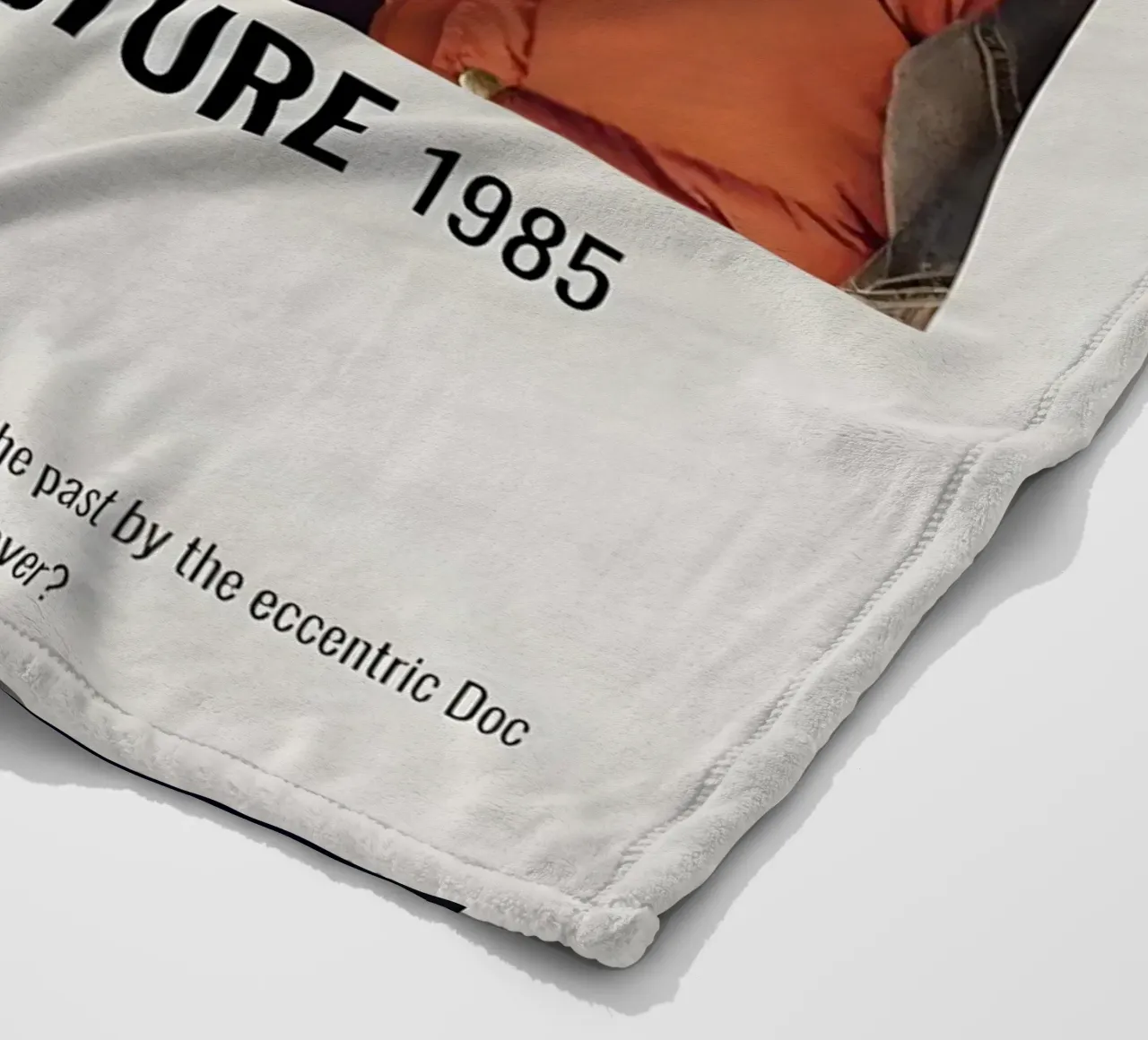 BACK TO THE FUTURE 1985 coperta in pile da MVFminimalist