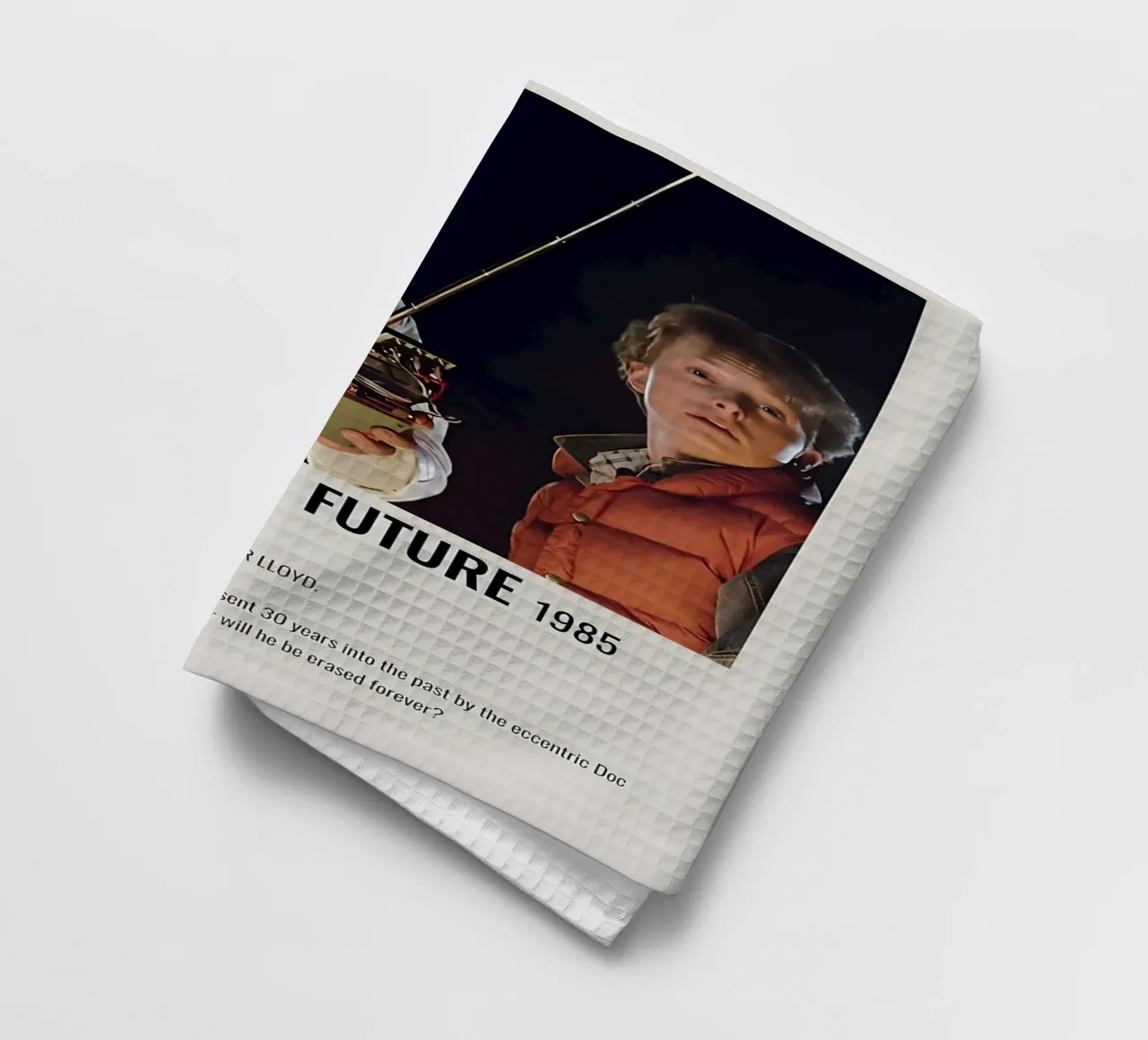BACK TO THE FUTURE 1985 canovaccio da cucina da MVFminimalist