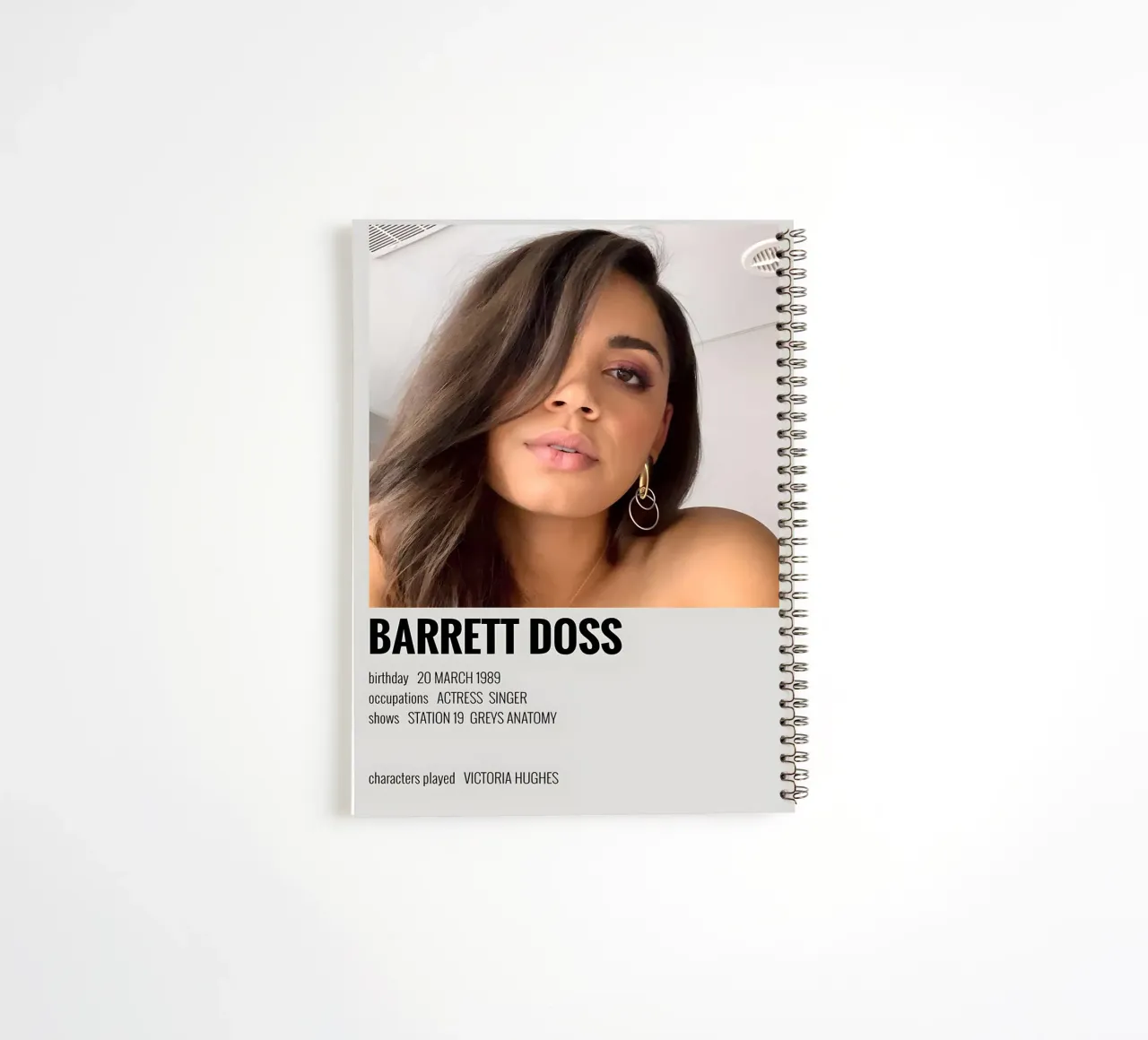 BARRETT DOSS diario ad anelli da MVFminimalist