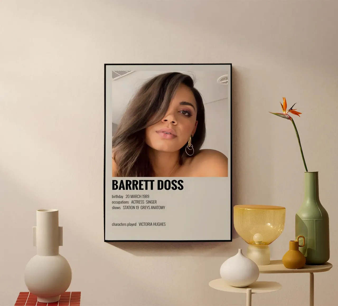 BARRETT DOSS acrylic glass by MVFminimalist