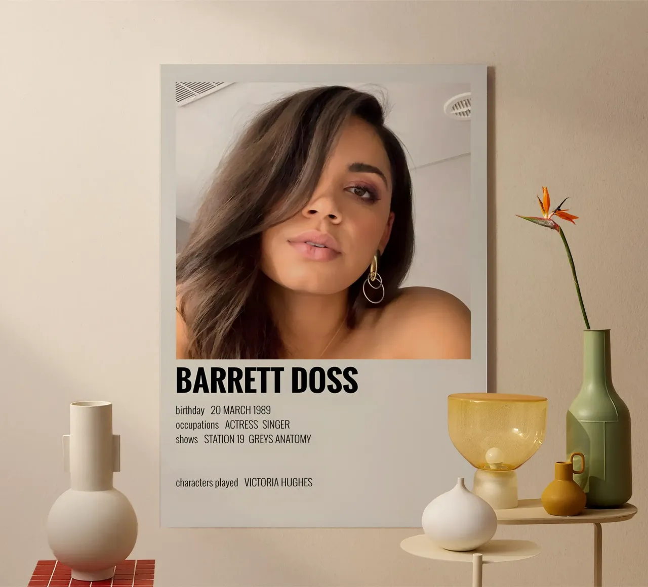 BARRETT DOSS acrylic glass by MVFminimalist