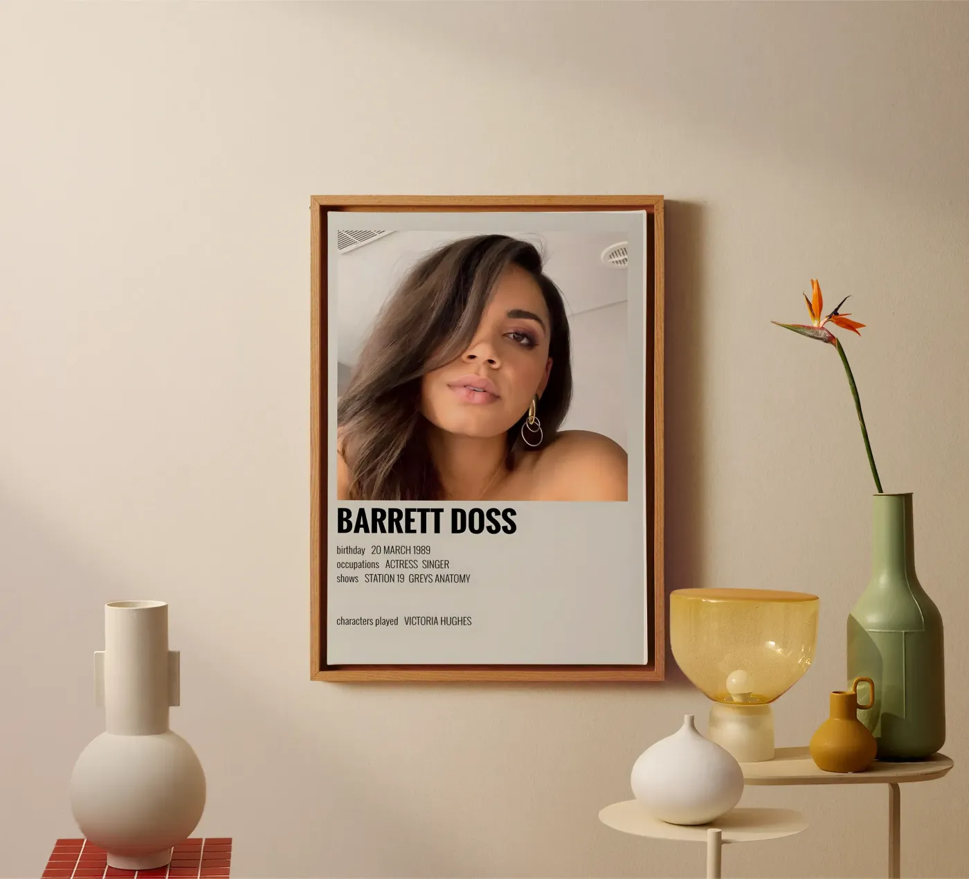 BARRETT DOSS tela da MVFminimalist