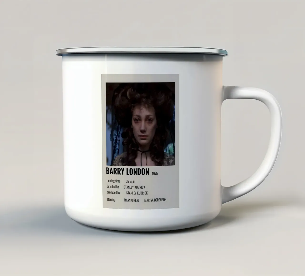 BARRY LONDON 1975 tazza in smalto da MVFminimalist