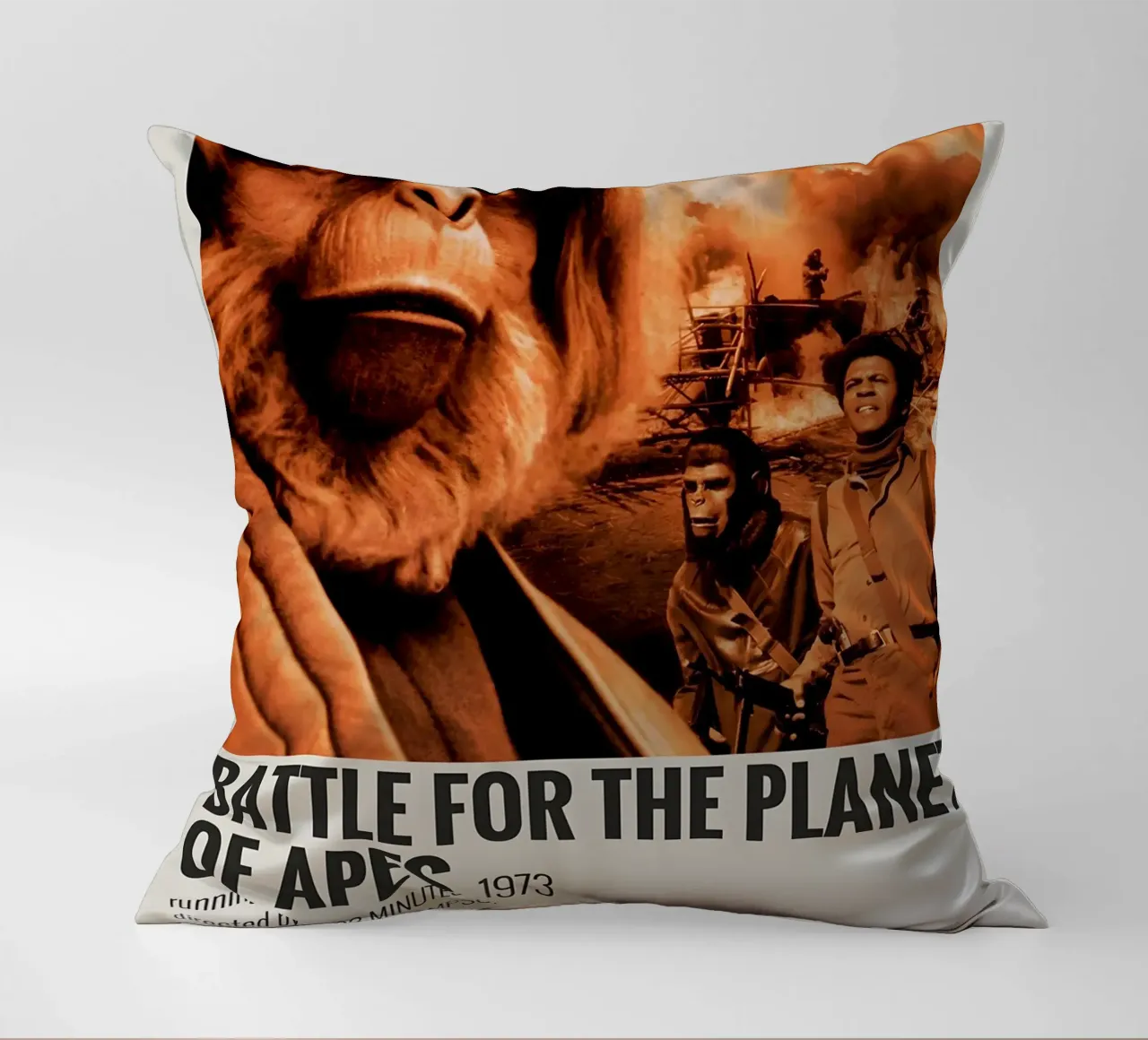 BATTLE FOR THE PLANET OF APES 1973 cuscino da MVFminimalist