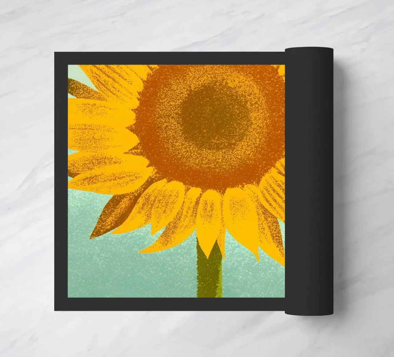 Tournesol paillasson de SOUL SHOP