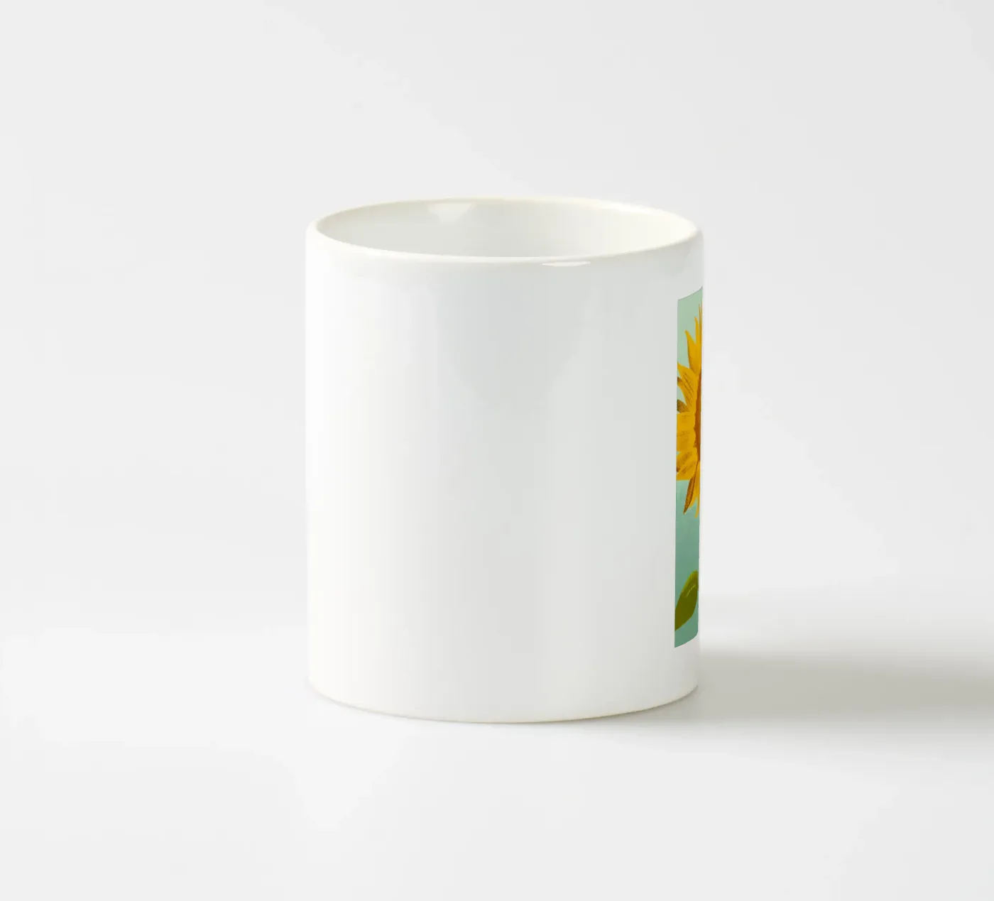 Sunflower ceramic mug by SOUL SHOP