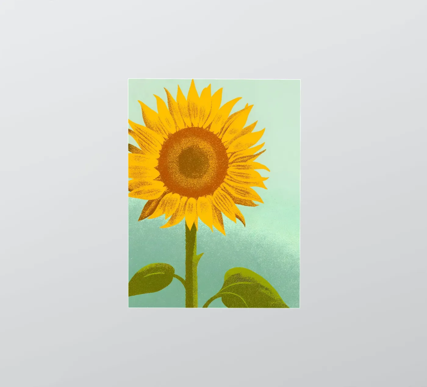 Sunflower sticker by SOUL SHOP