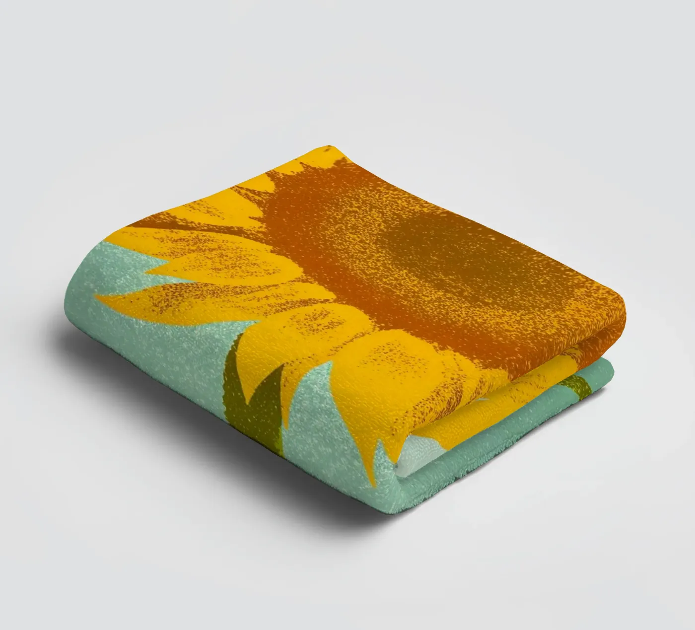 Sunflower towel by SOUL SHOP