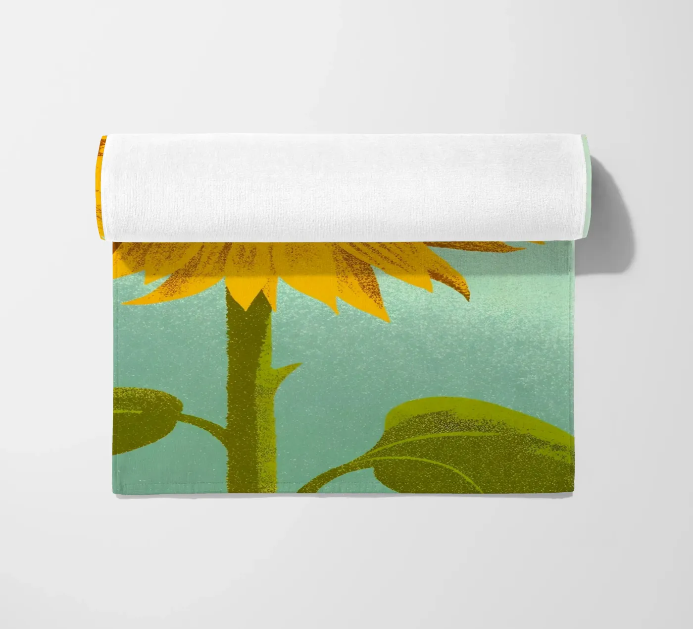 Zonnebloem strandhanddoek van SOUL SHOP