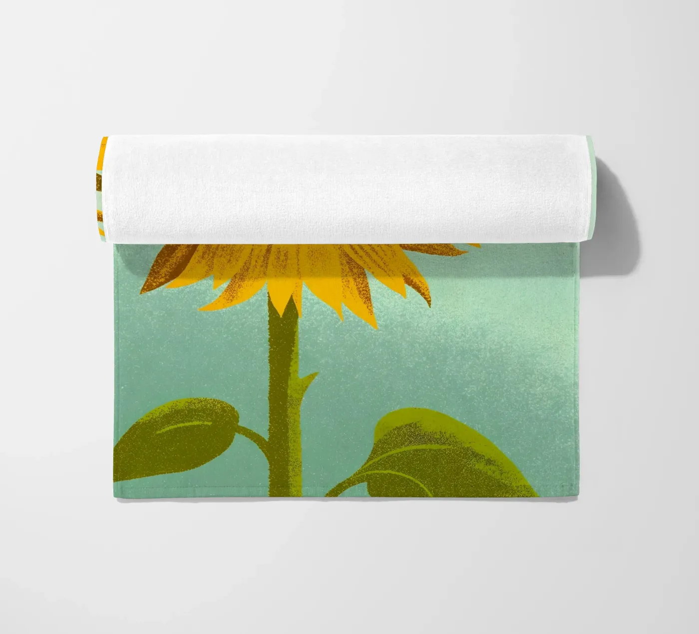 Zonnebloem strandhanddoek van SOUL SHOP