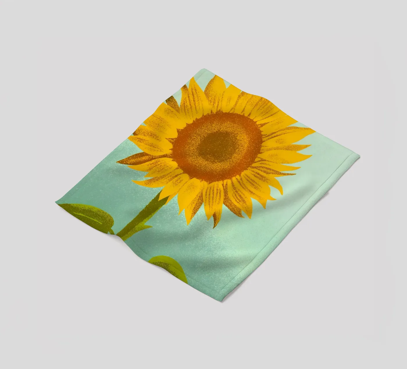 Sunflower Fleecedecke von SOUL SHOP