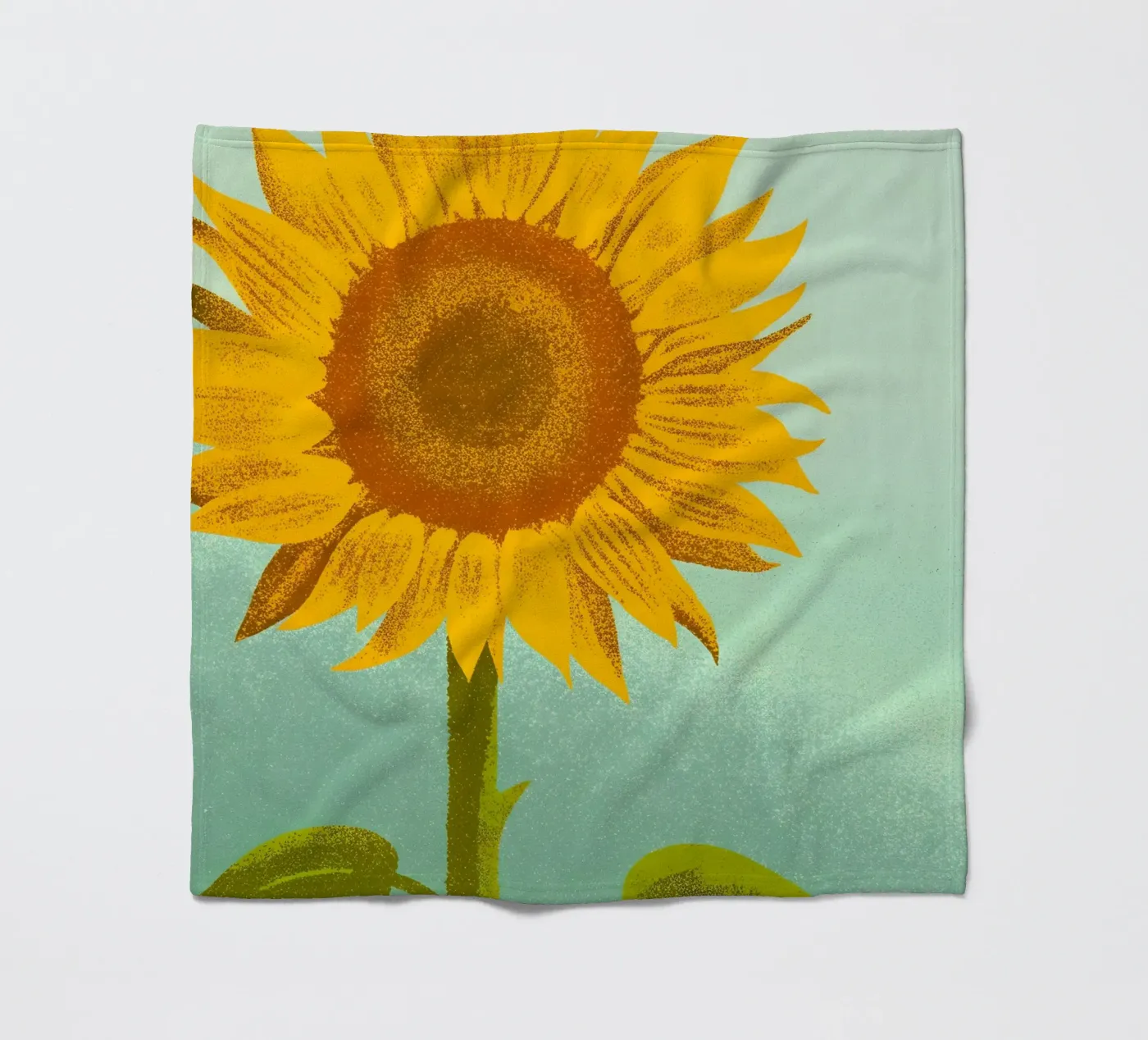 Sunflower Fleecedecke von SOUL SHOP
