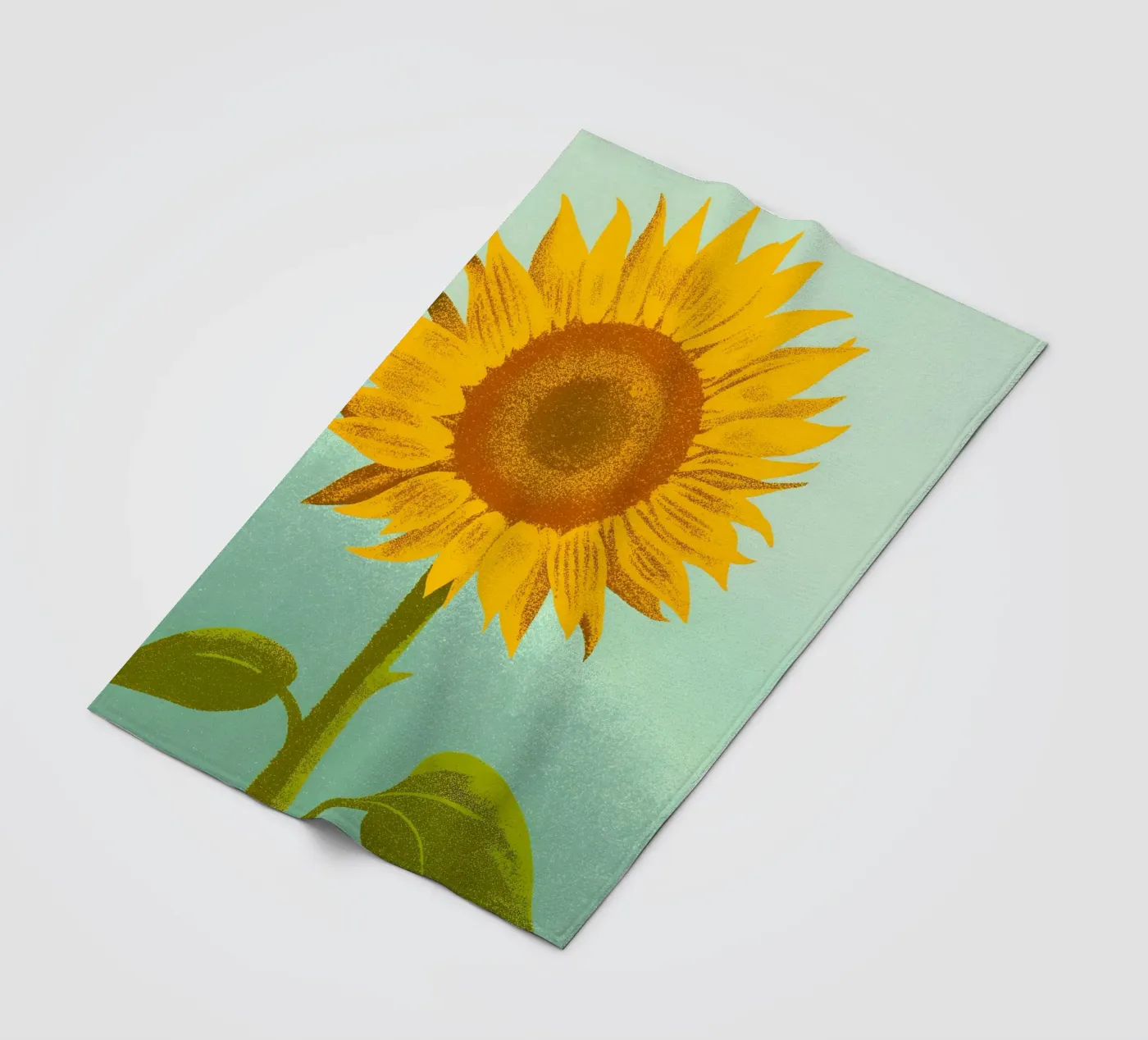Sunflower Fleecedecke von SOUL SHOP