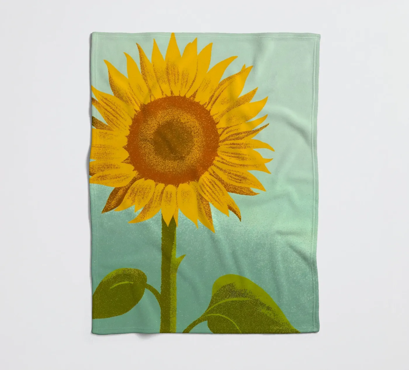 Sunflower Fleecedecke von SOUL SHOP