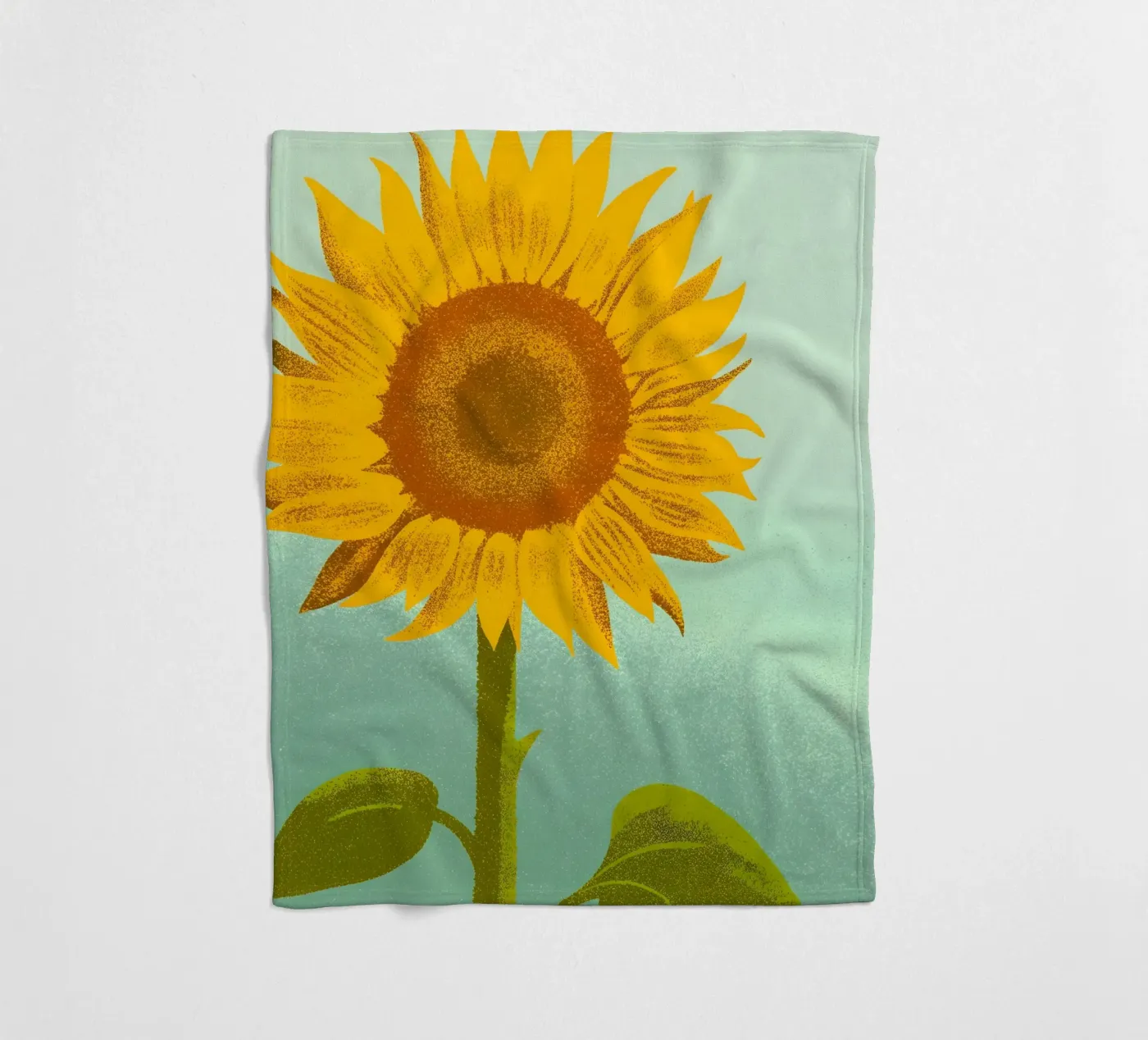Sunflower Fleecedecke von SOUL SHOP