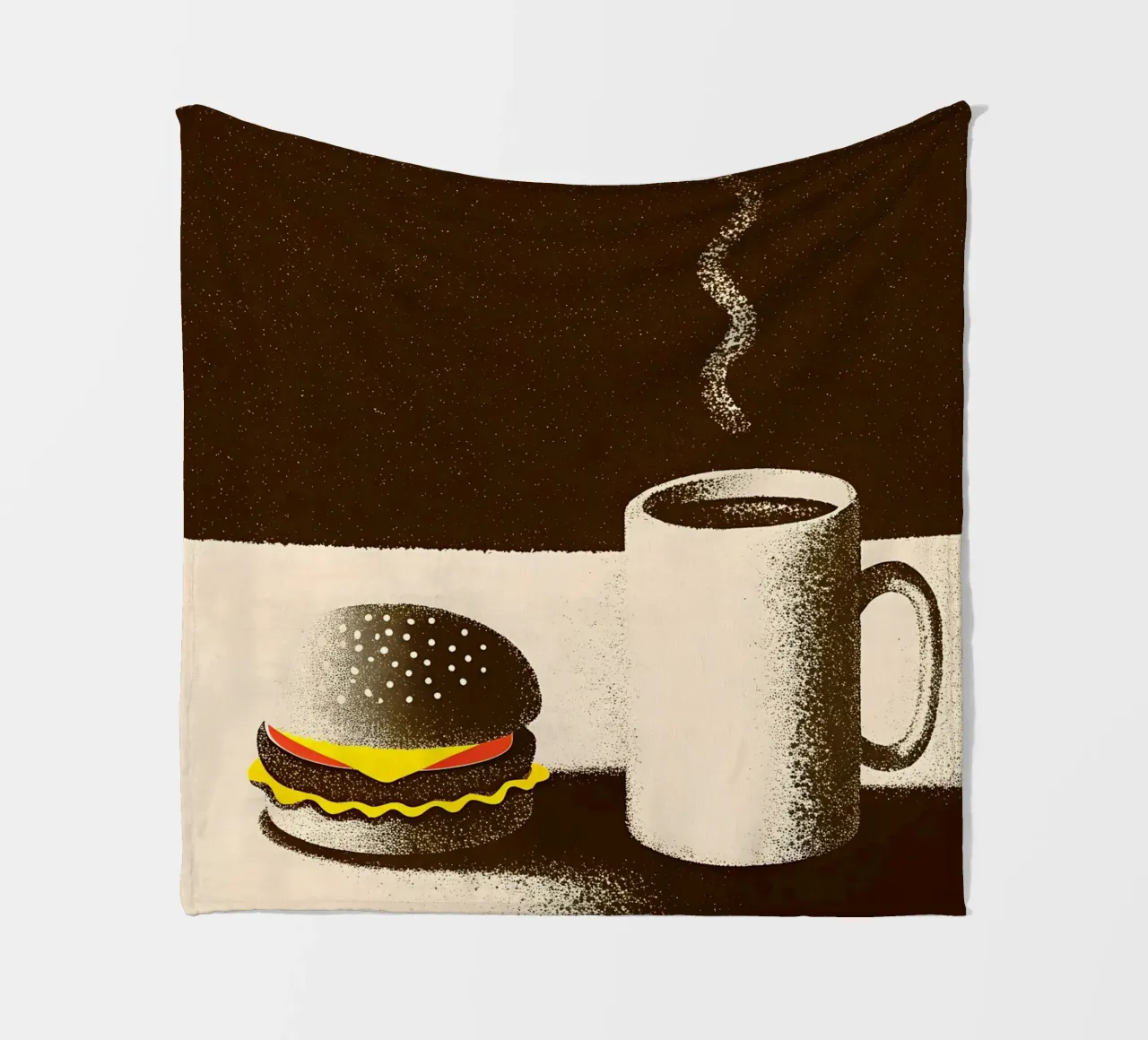 Hamburger e caffè coperta in pile da SOUL SHOP