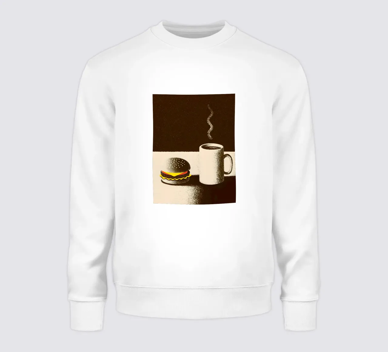 Hamburger e caffè felpa da SOUL SHOP