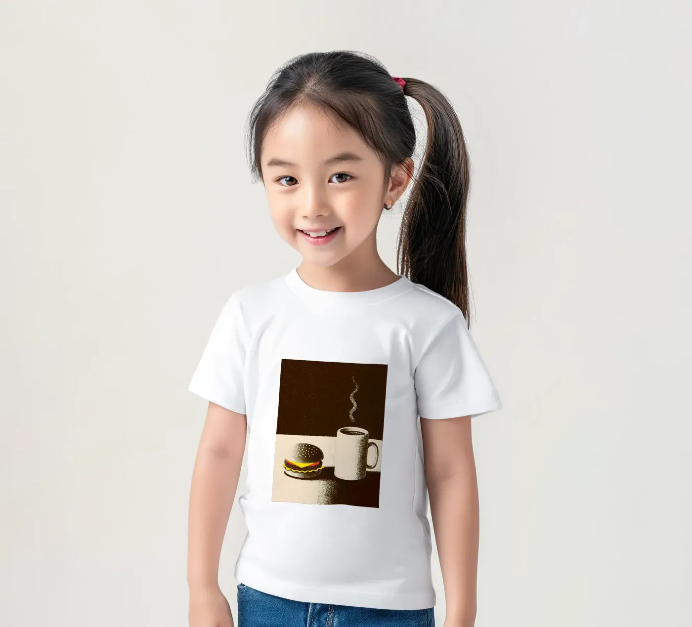 Burgers and Coffee kids t-shirt by SOUL SHOP