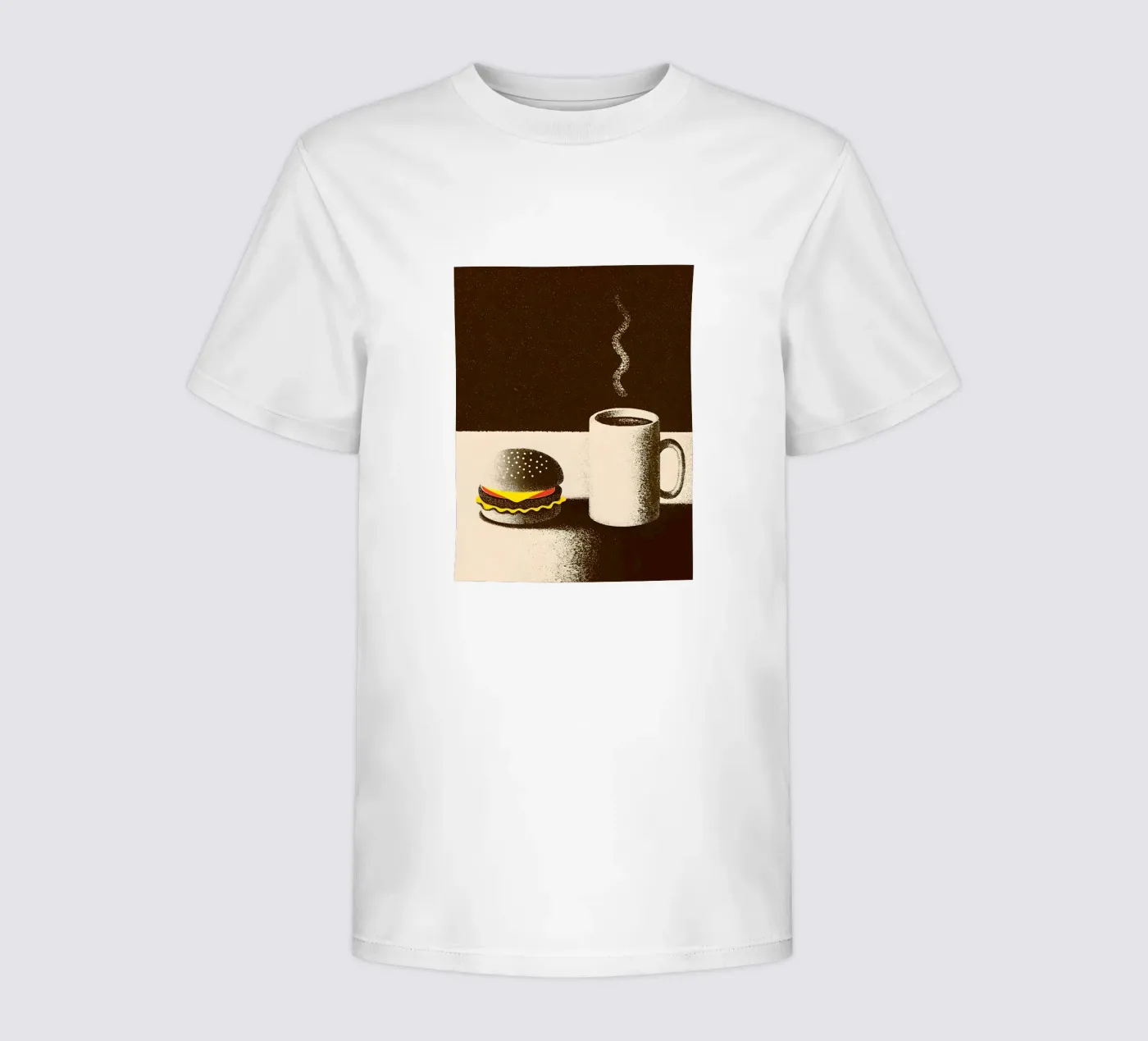 Burgers and Coffee kids t-shirt by SOUL SHOP