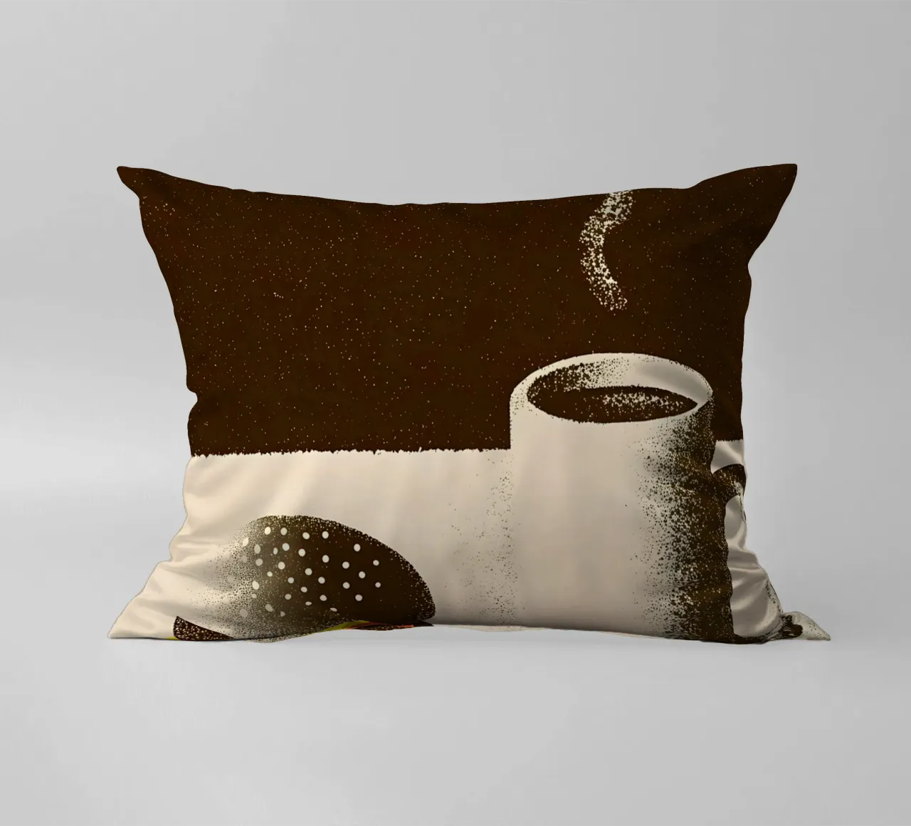 Hamburger e caffè cuscino da SOUL SHOP