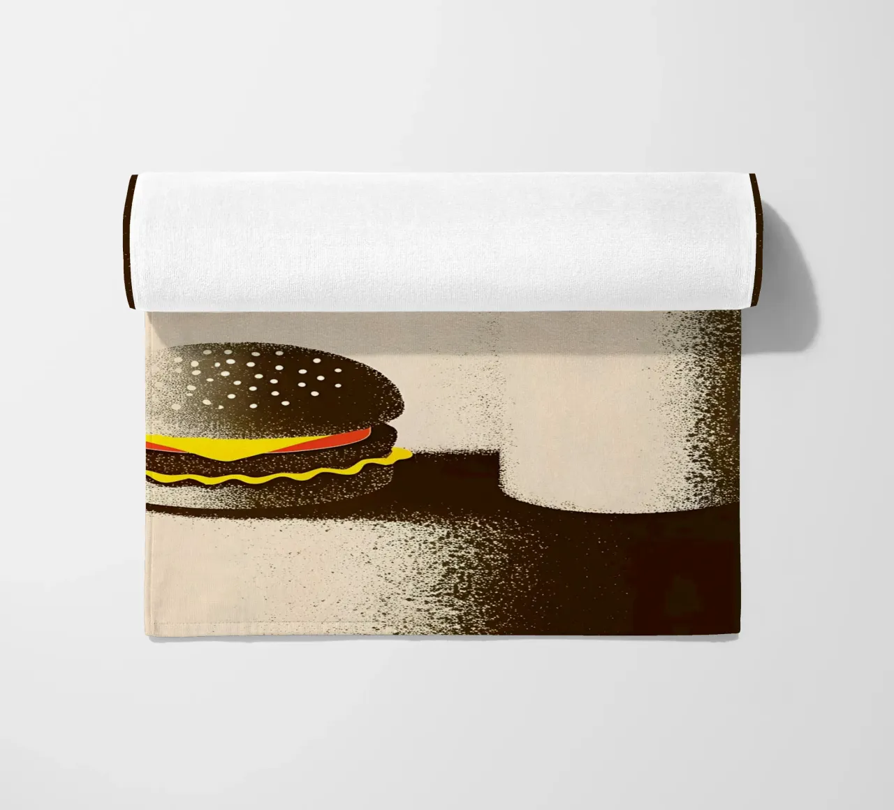 Hamburger e caffè telo mare da SOUL SHOP