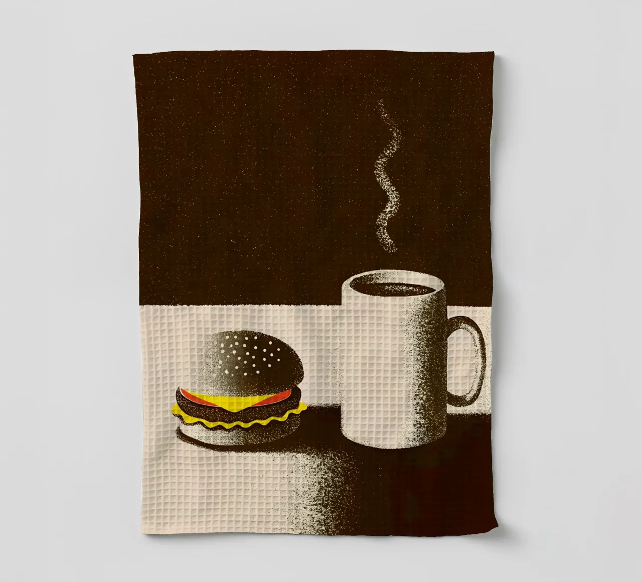 Hamburger e caffè canovaccio da cucina da SOUL SHOP