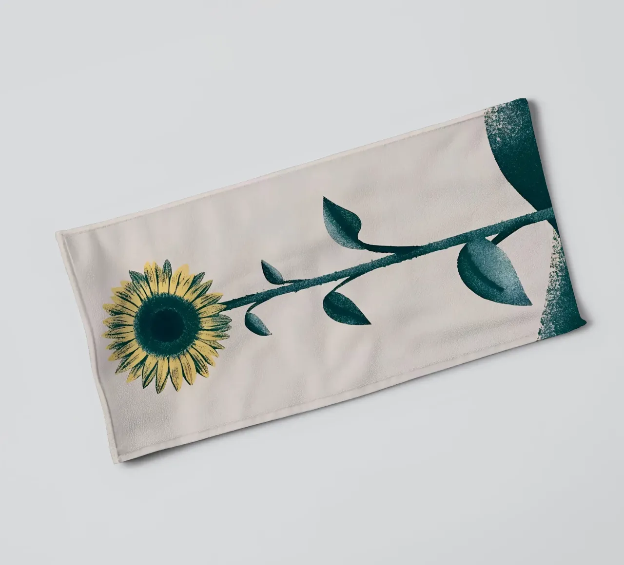 Sunflower towel by SOUL SHOP