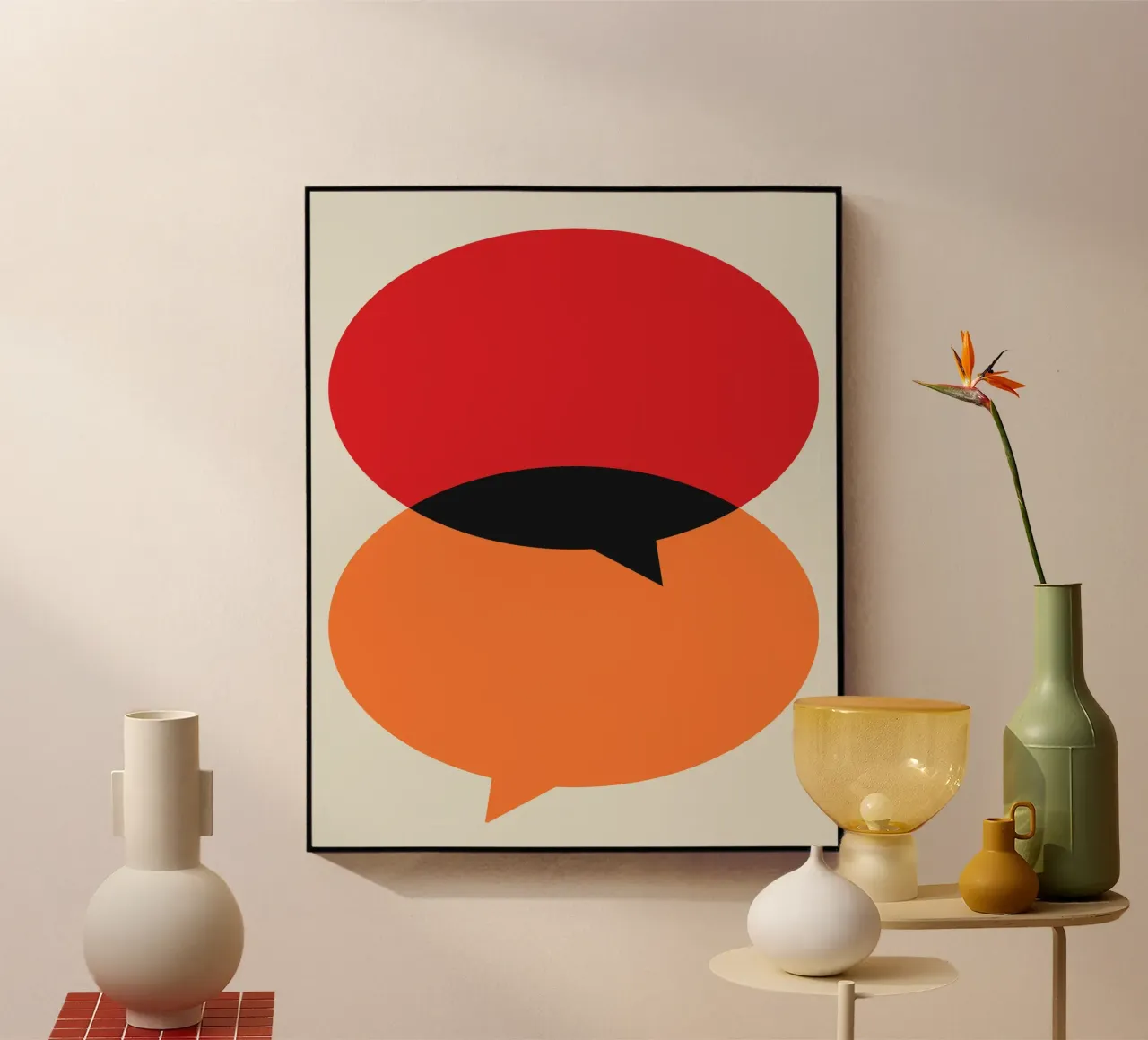 Modulo di chat Bauhaus plexiglass da Family Bauhaus Art