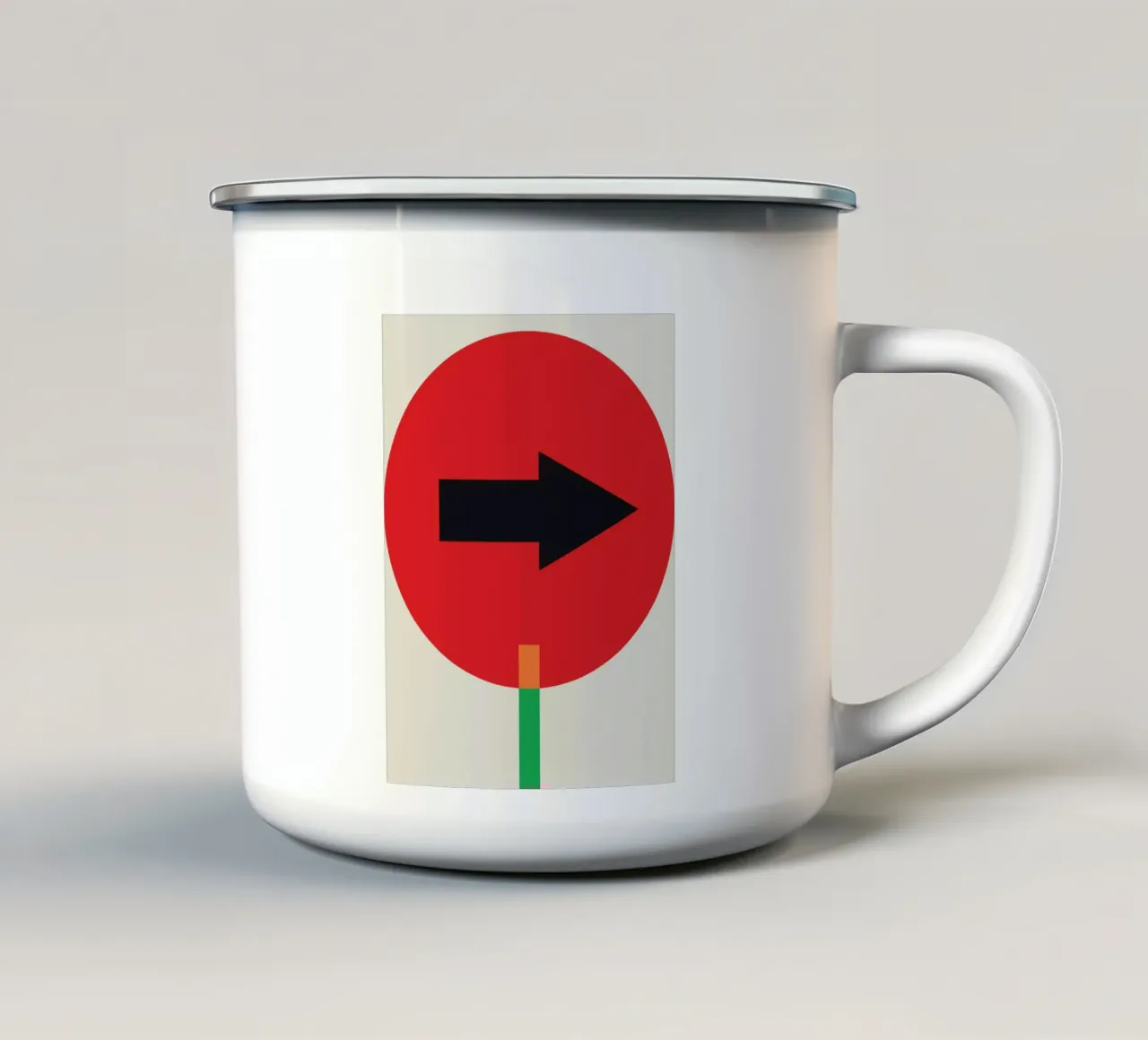 Il modo giusto del Bauhaus tazza in smalto da Family Bauhaus Art