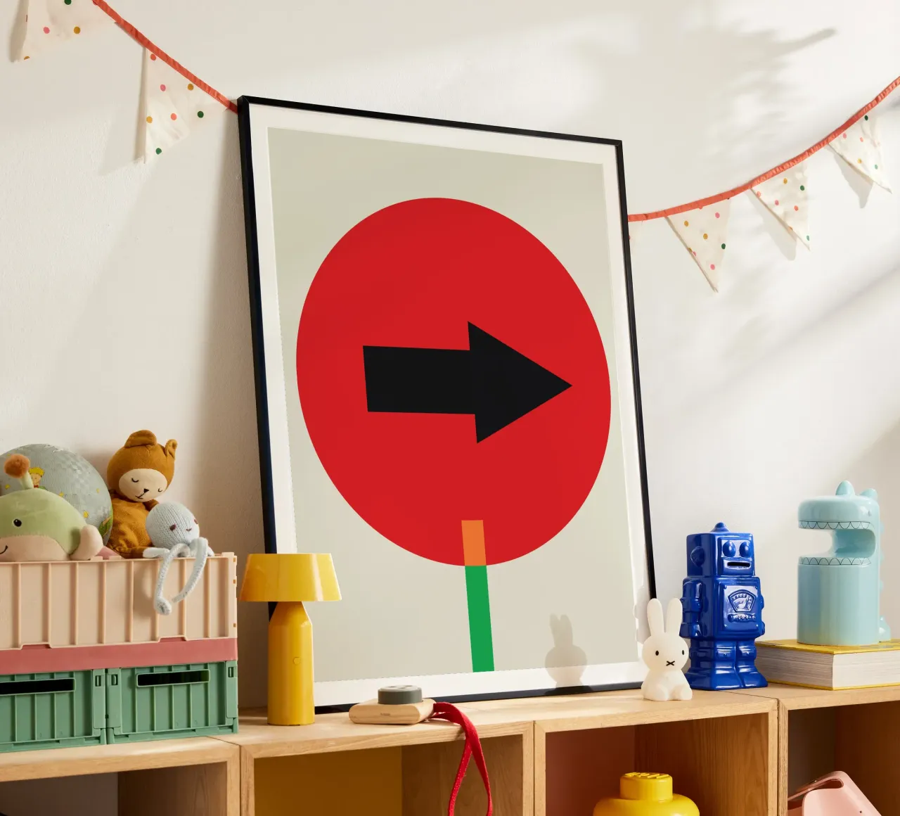 Il modo giusto del Bauhaus poster da Family Bauhaus Art