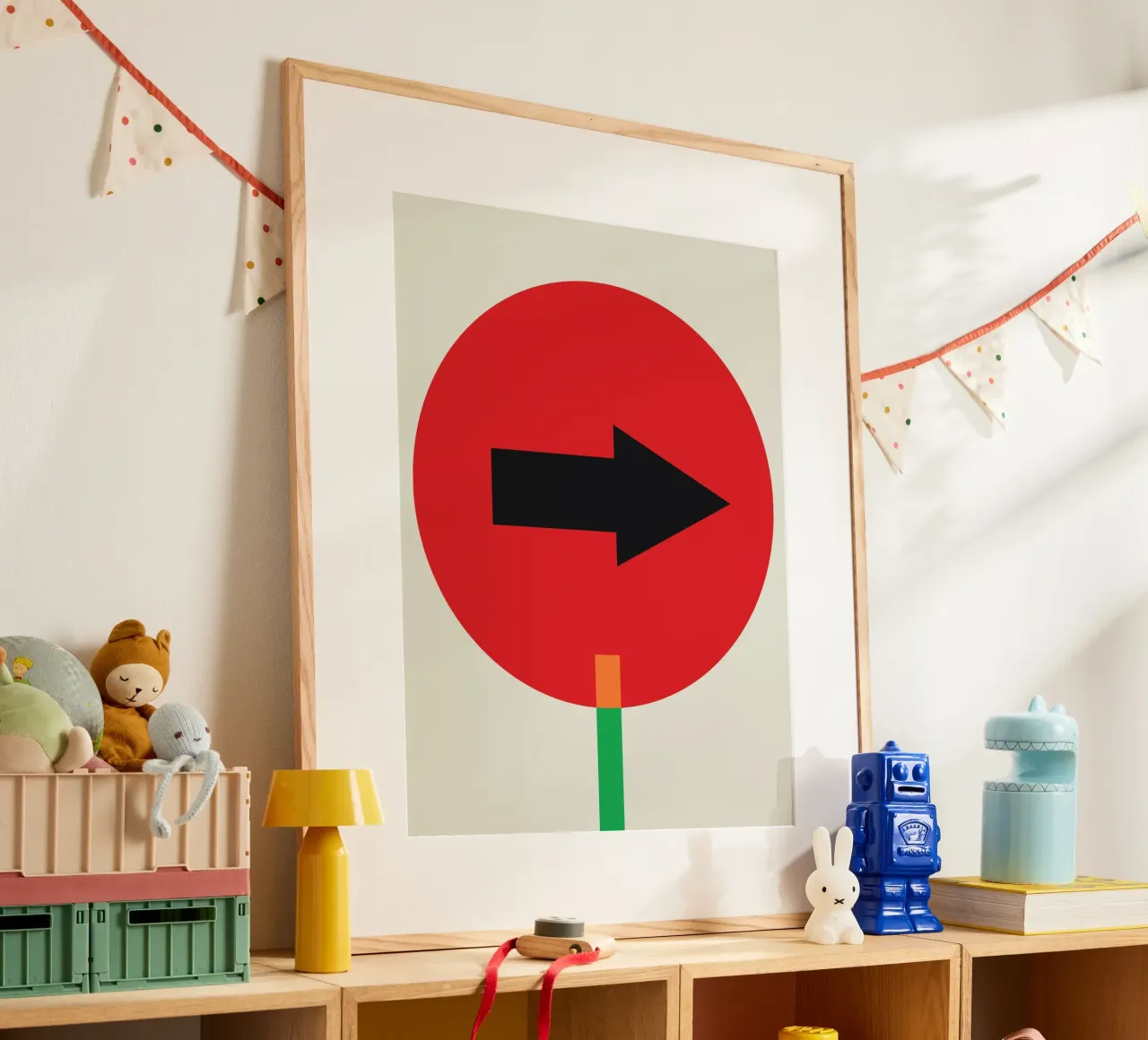 Il modo giusto del Bauhaus poster da Family Bauhaus Art