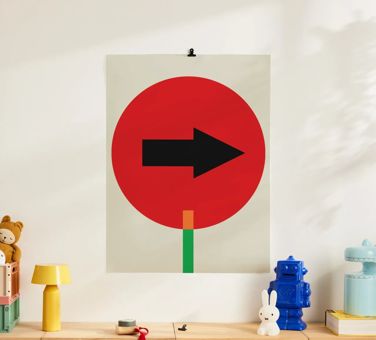 Il modo giusto del Bauhaus poster da Family Bauhaus Art