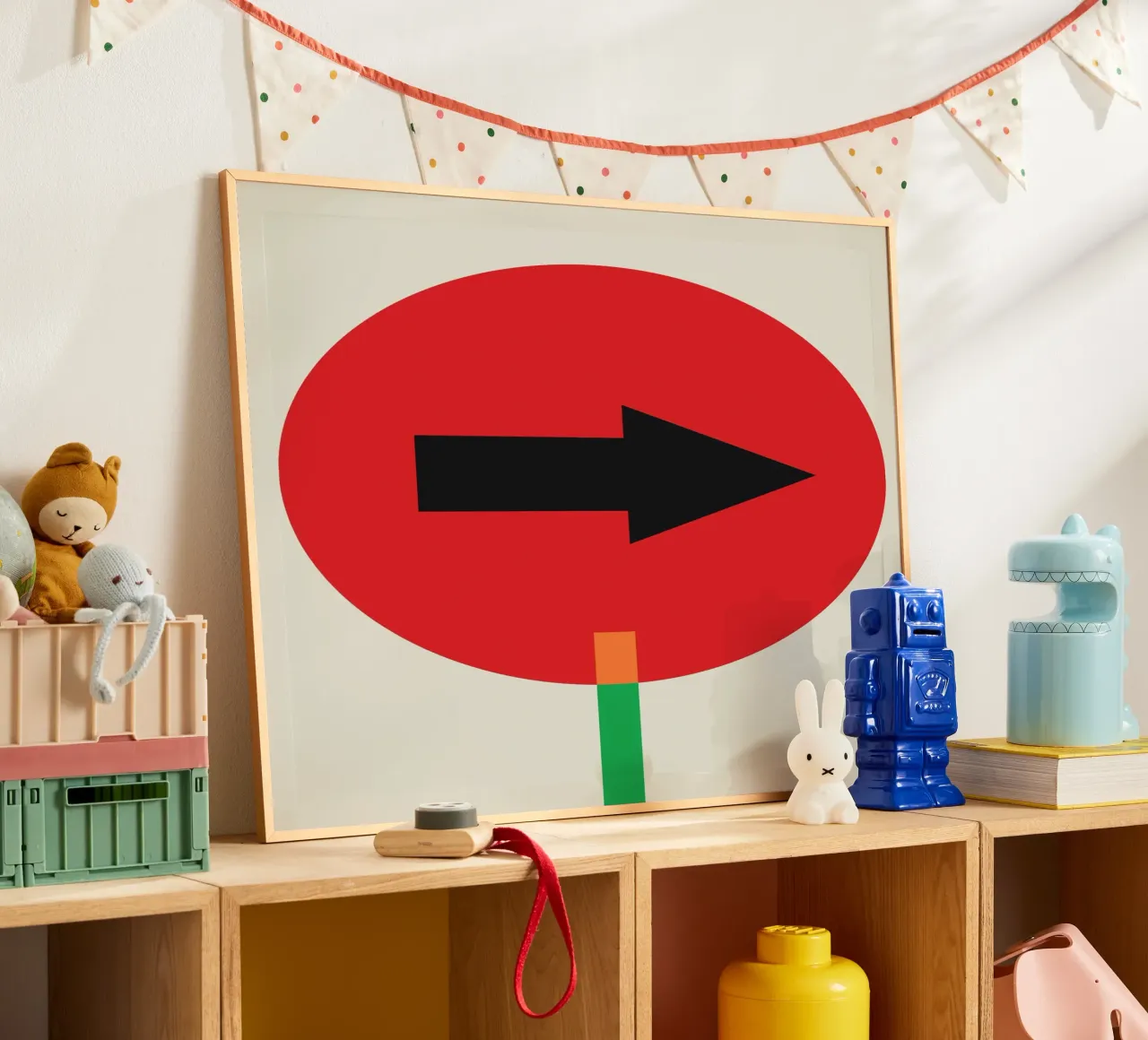 Il modo giusto del Bauhaus poster da Family Bauhaus Art