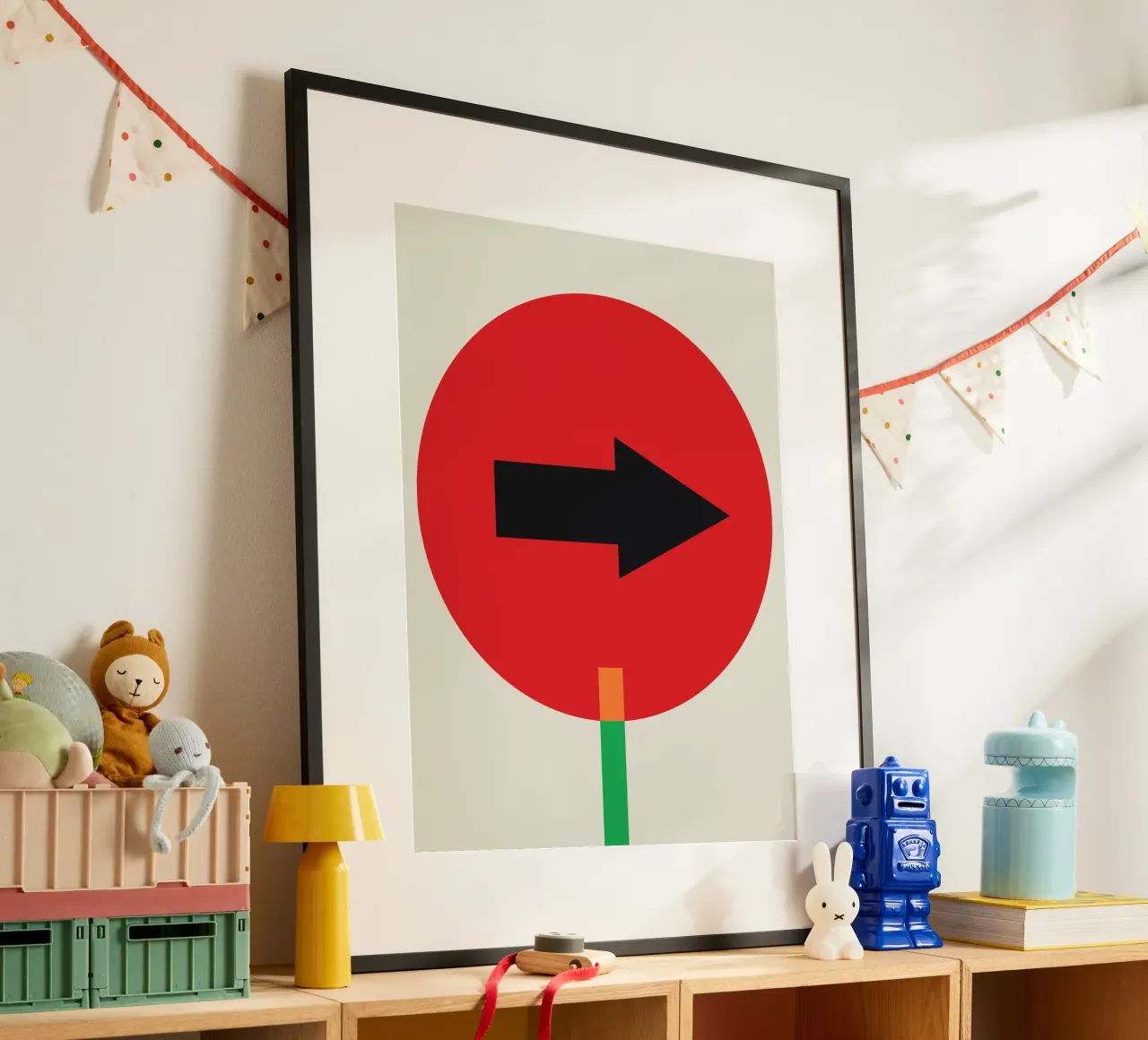 Il modo giusto del Bauhaus poster da Family Bauhaus Art