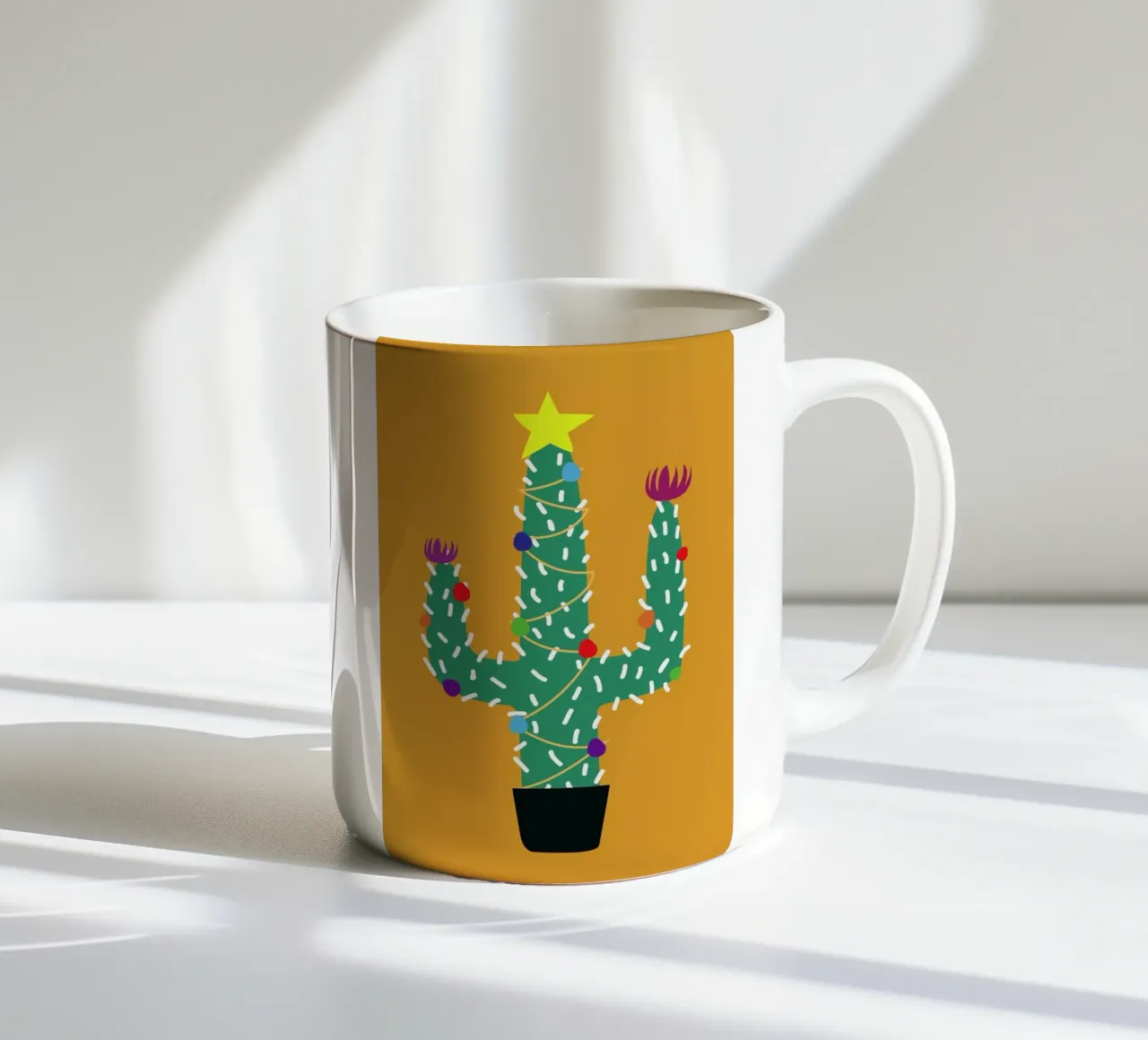 Cactus Christmas tazza in ceramica da The Native State