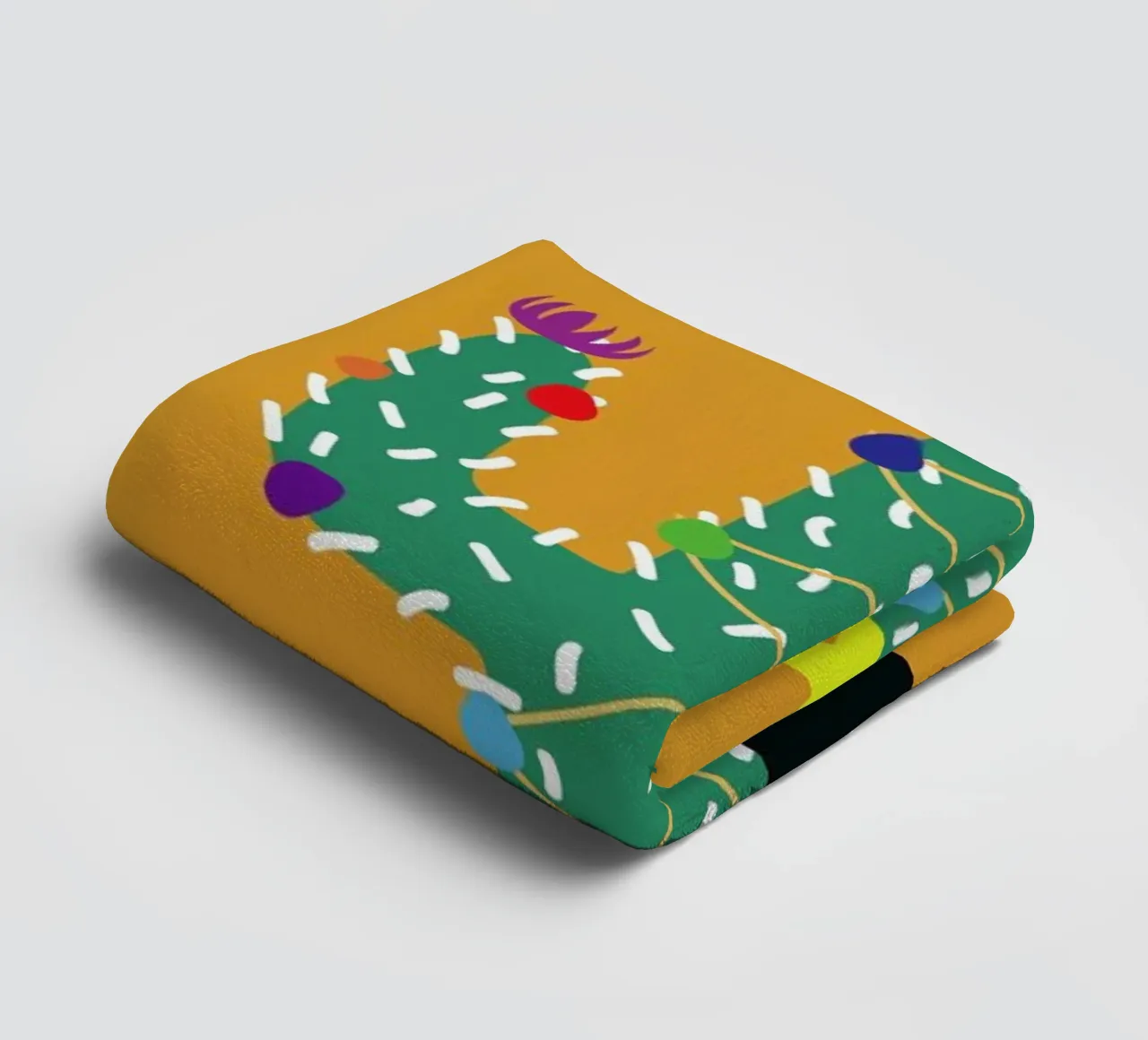 Cactus Christmas asciugamano da bagno da The Native State