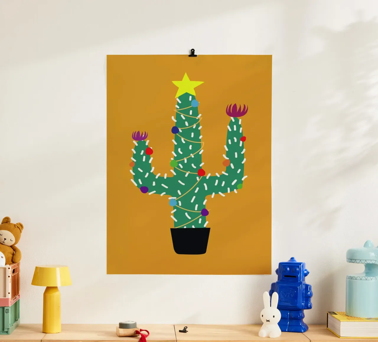 Cactus Christmas carta hahnemühle da The Native State