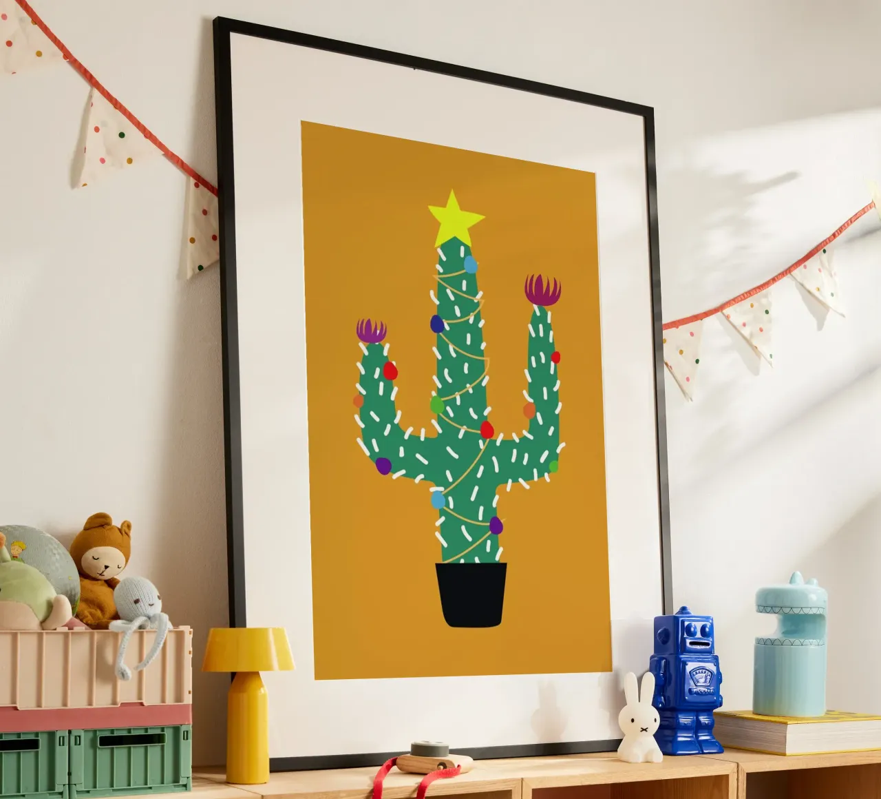Cactus Christmas carta hahnemühle da The Native State