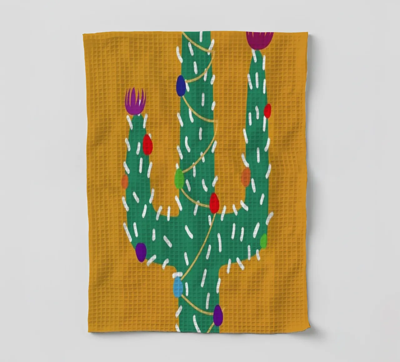 Cactus Christmas canovaccio da cucina da The Native State
