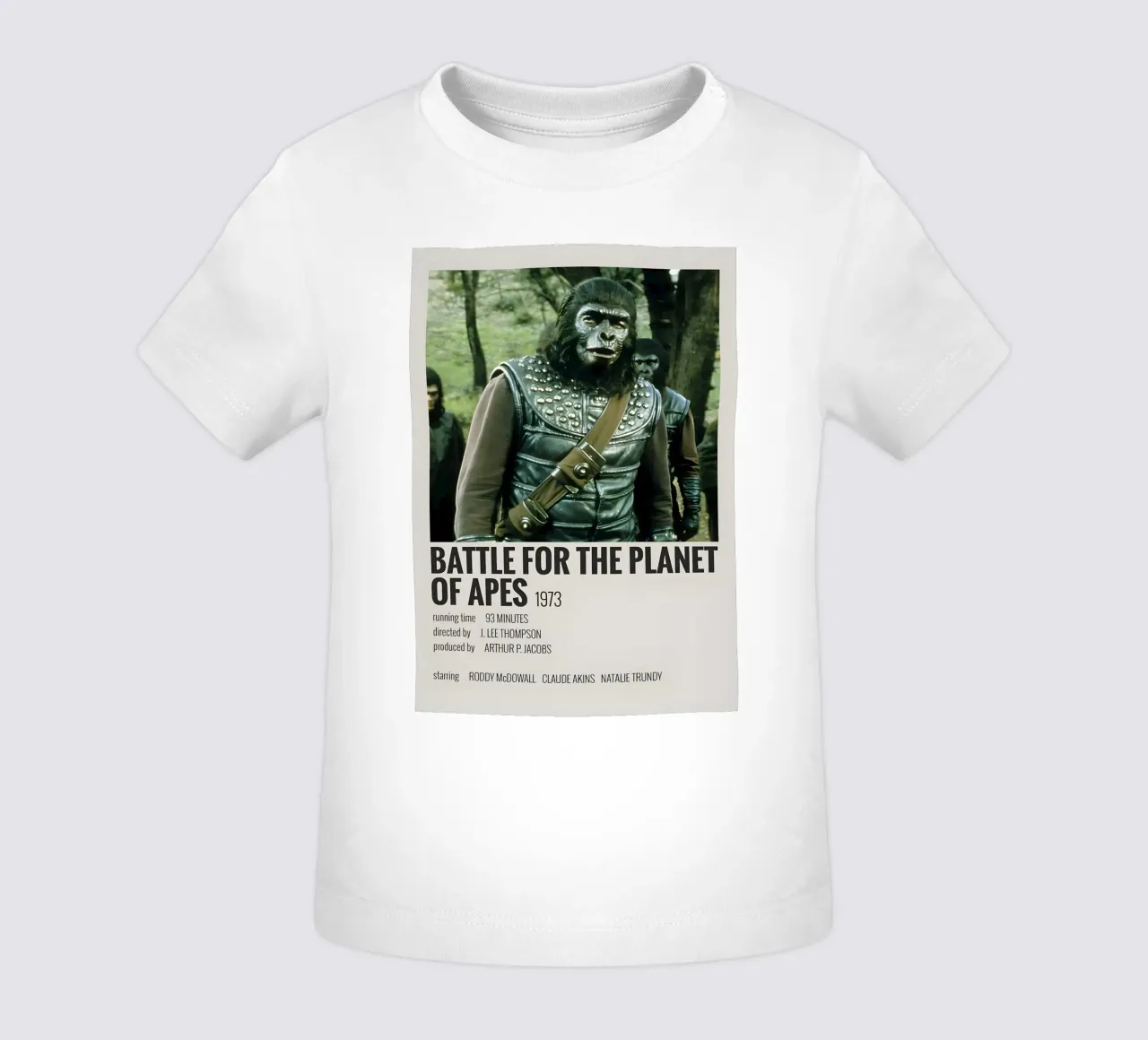 BATTLE FOR THE PLANET OF APES 1973 maglietta neonato da MVFminimalist