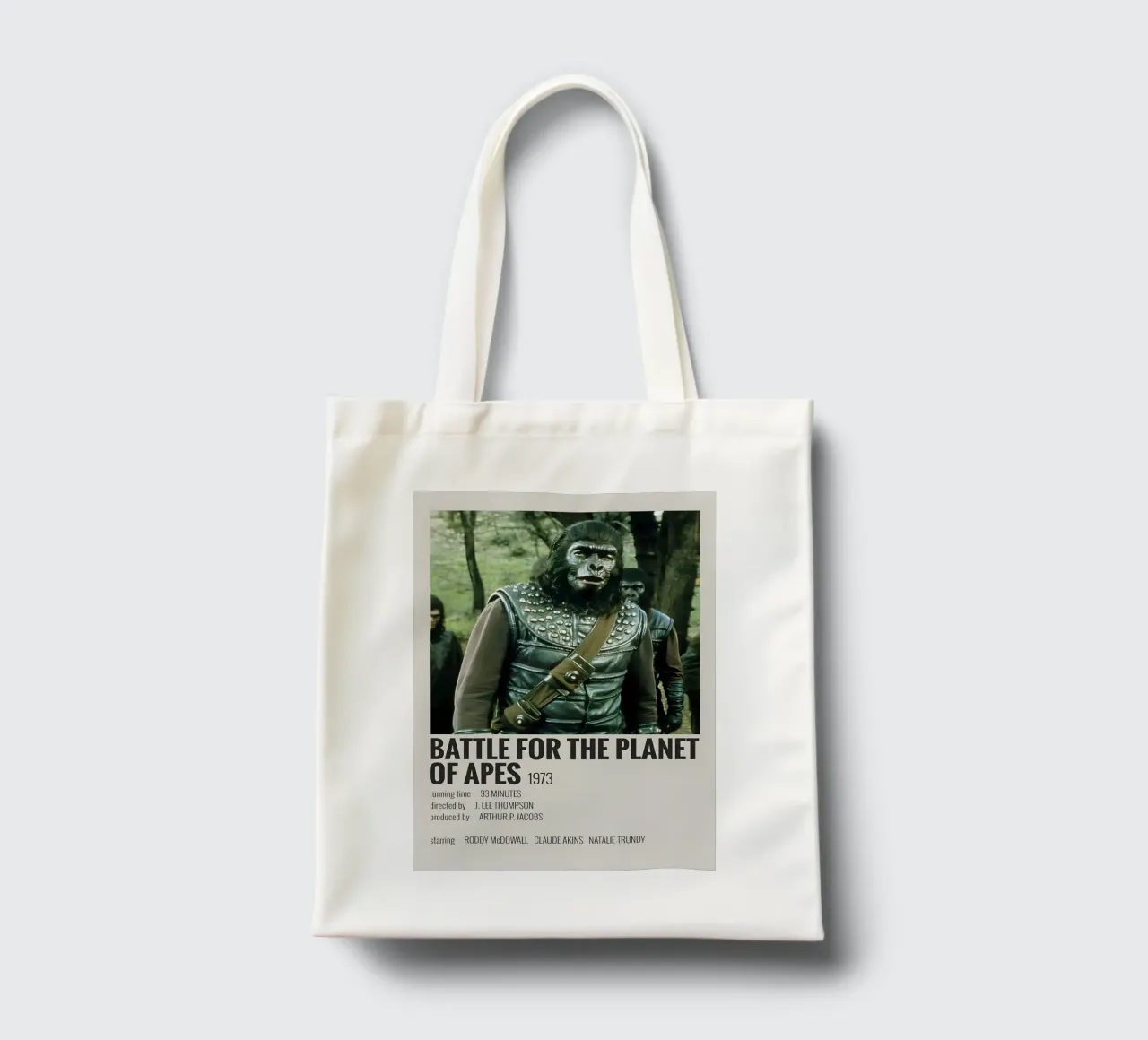 BATTLE FOR THE PLANET OF APES 1973 borsa in juta da MVFminimalist