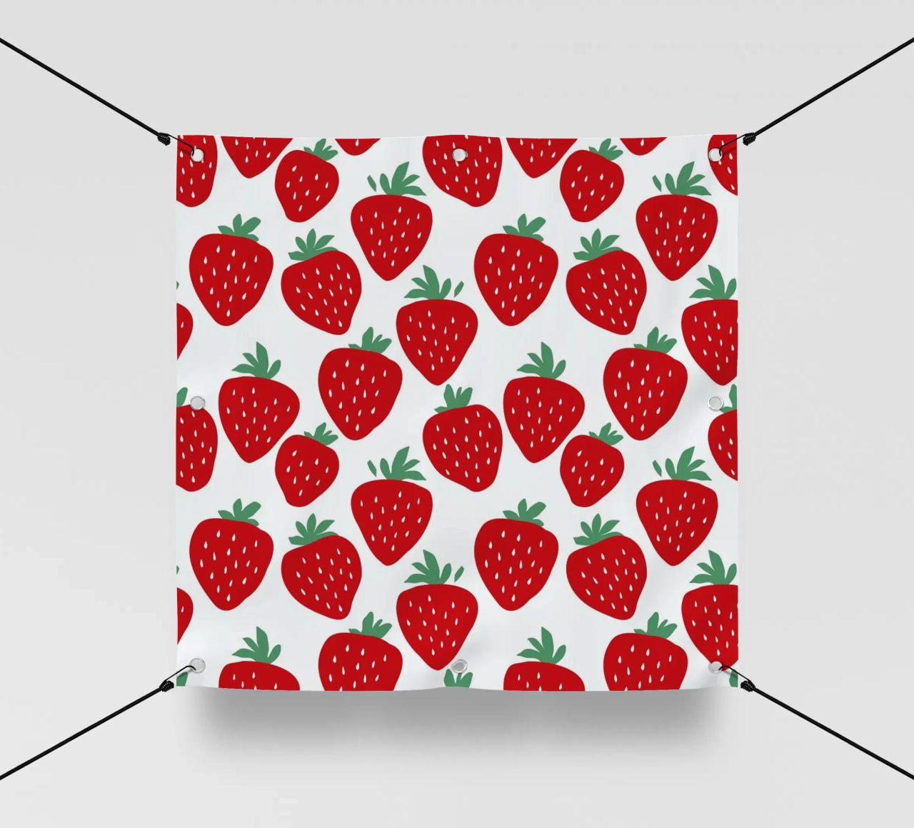 Strawberry Fields Forever telo in pvc da A Nordic Girl