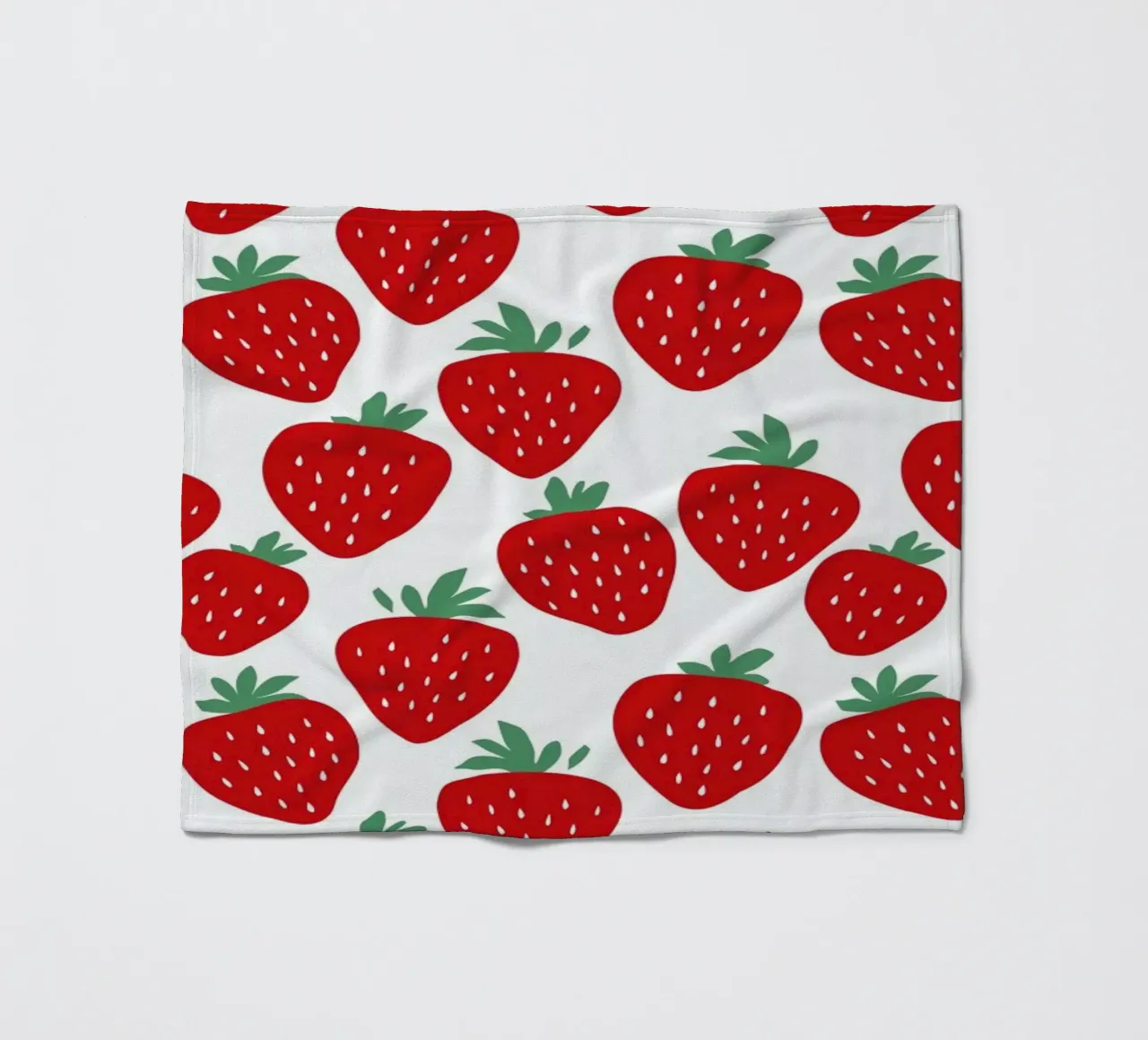 Strawberry Fields Forever manta de franela de A Nordic Girl
