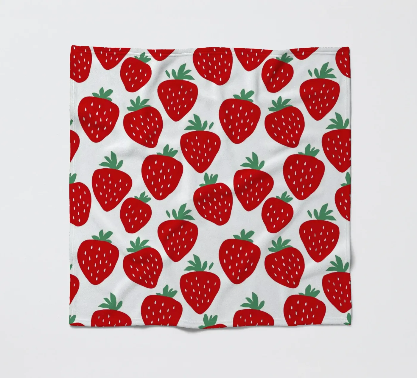 Strawberry Fields Forever Fleecedecke von A Nordic Girl