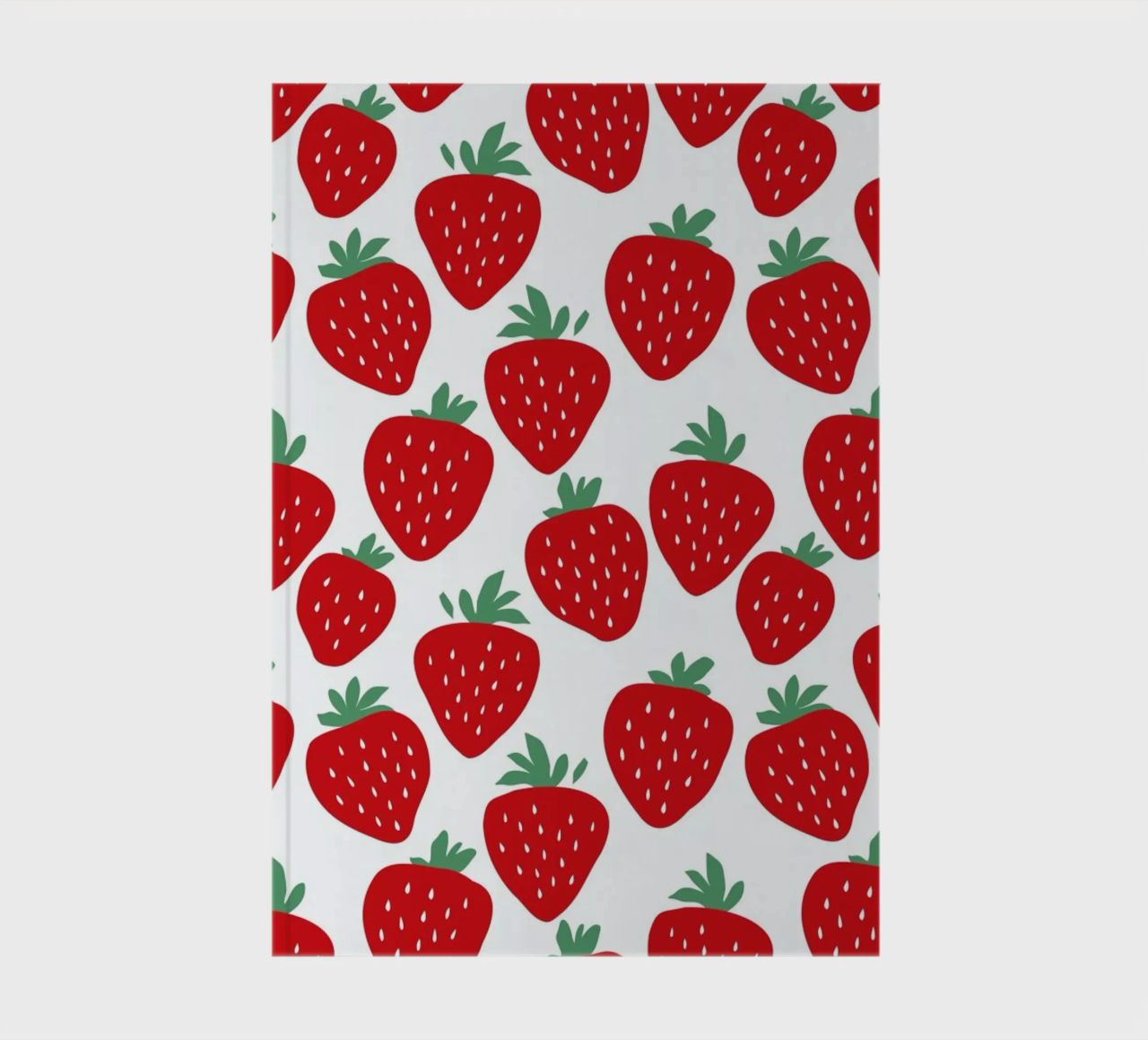 Strawberry Fields Forever notebook by A Nordic Girl