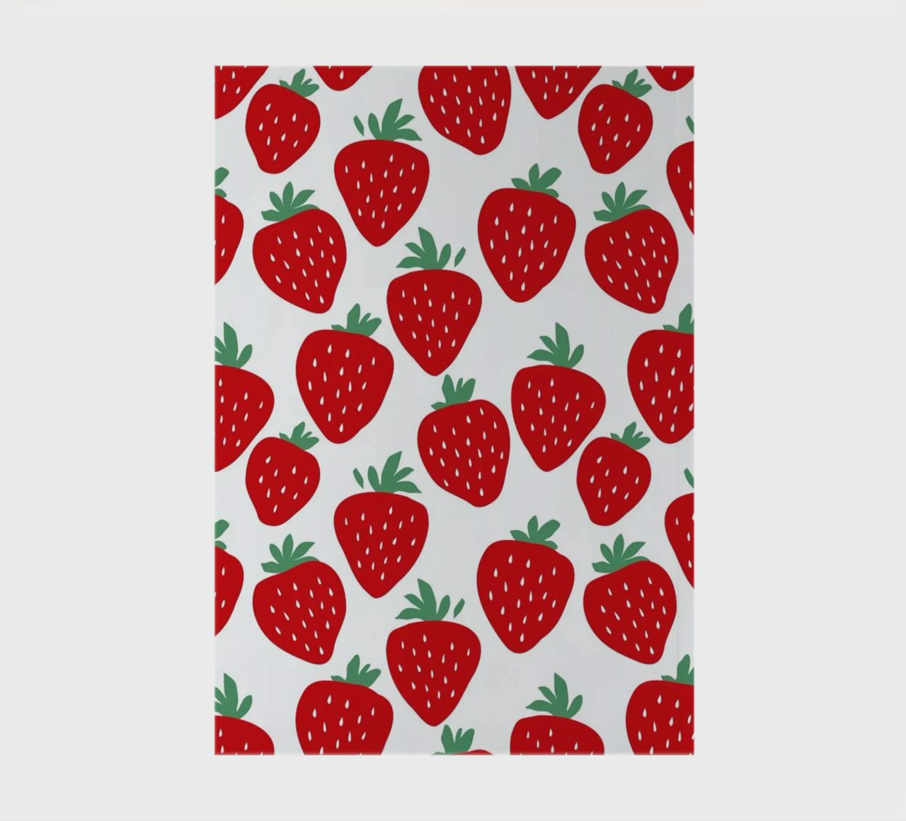 Strawberry Fields Forever notebook by A Nordic Girl
