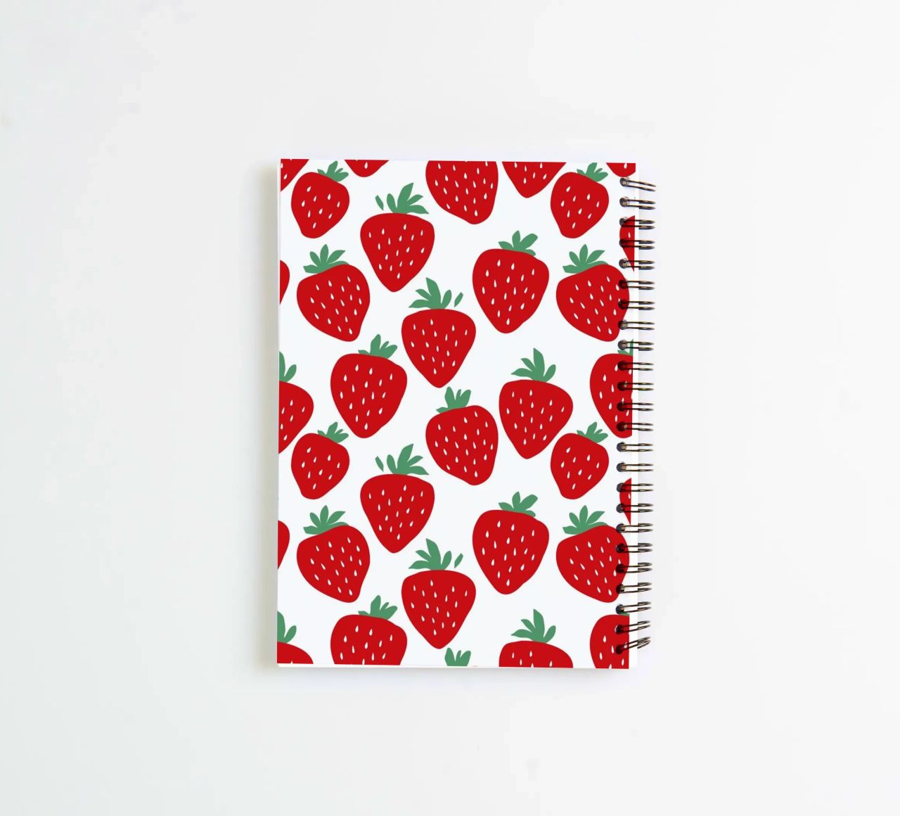 Strawberry Fields Forever spiral notebook by A Nordic Girl
