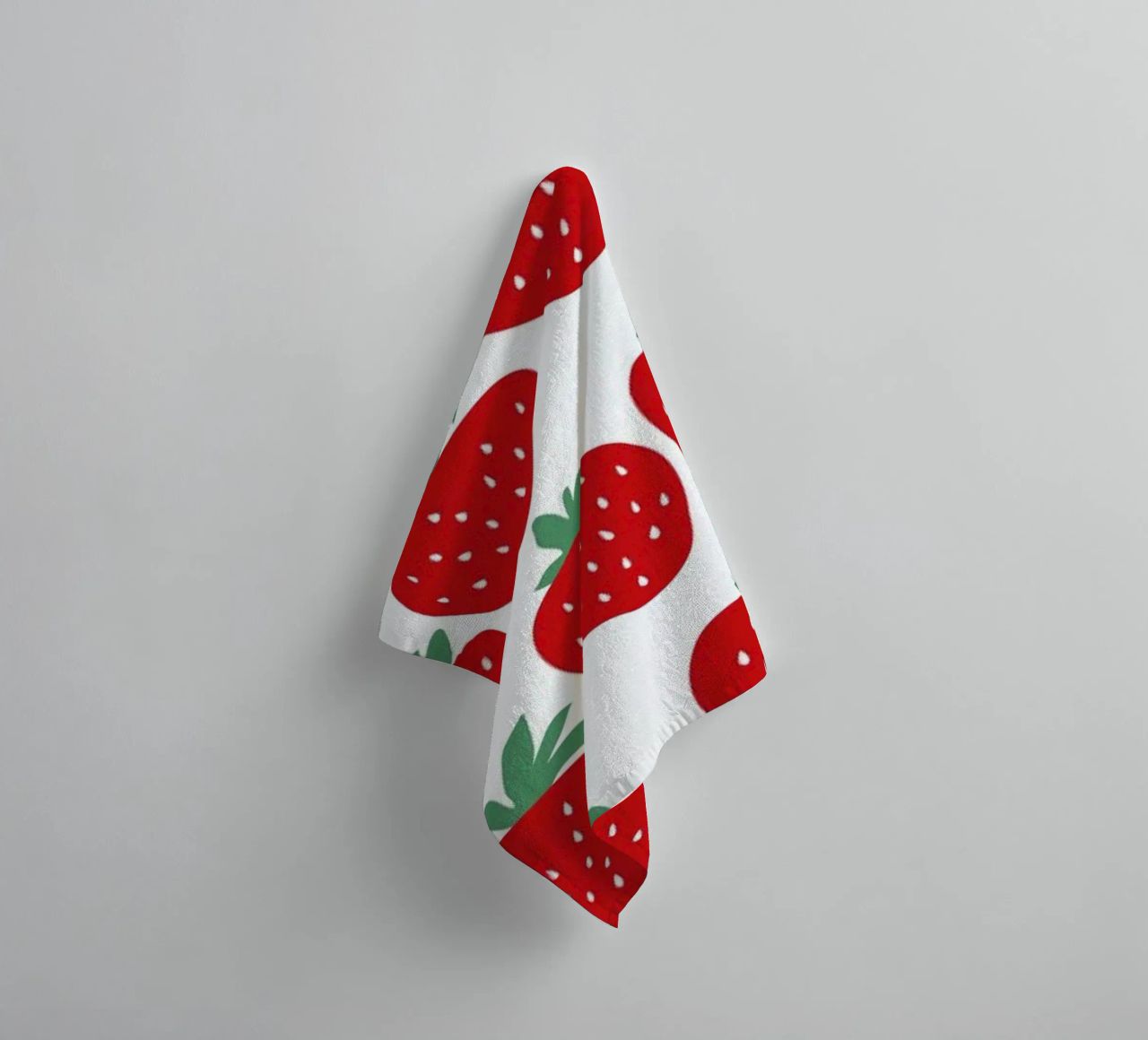 Strawberry Fields Forever towel by A Nordic Girl