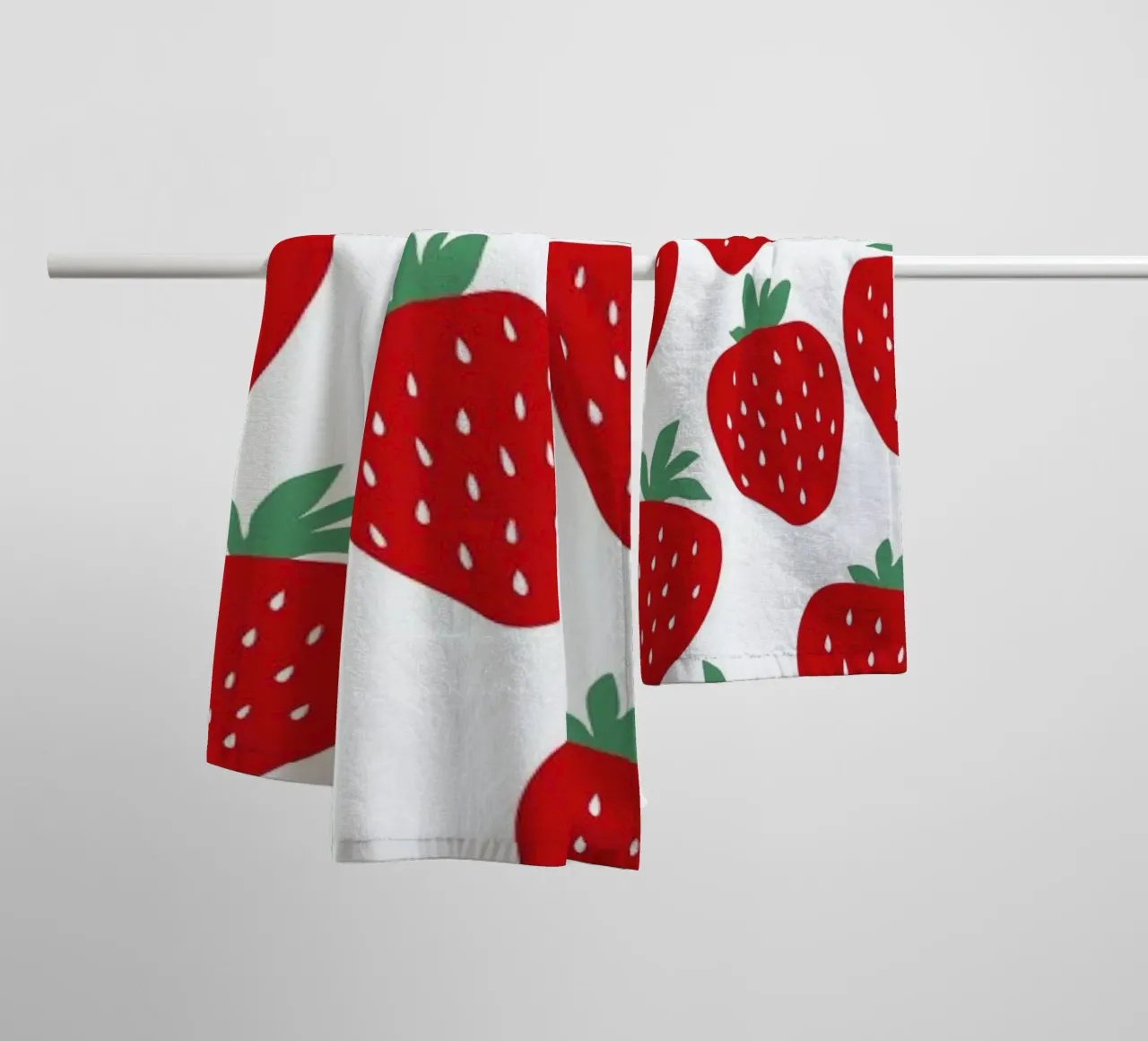 Strawberry Fields Forever Handtuch von A Nordic Girl
