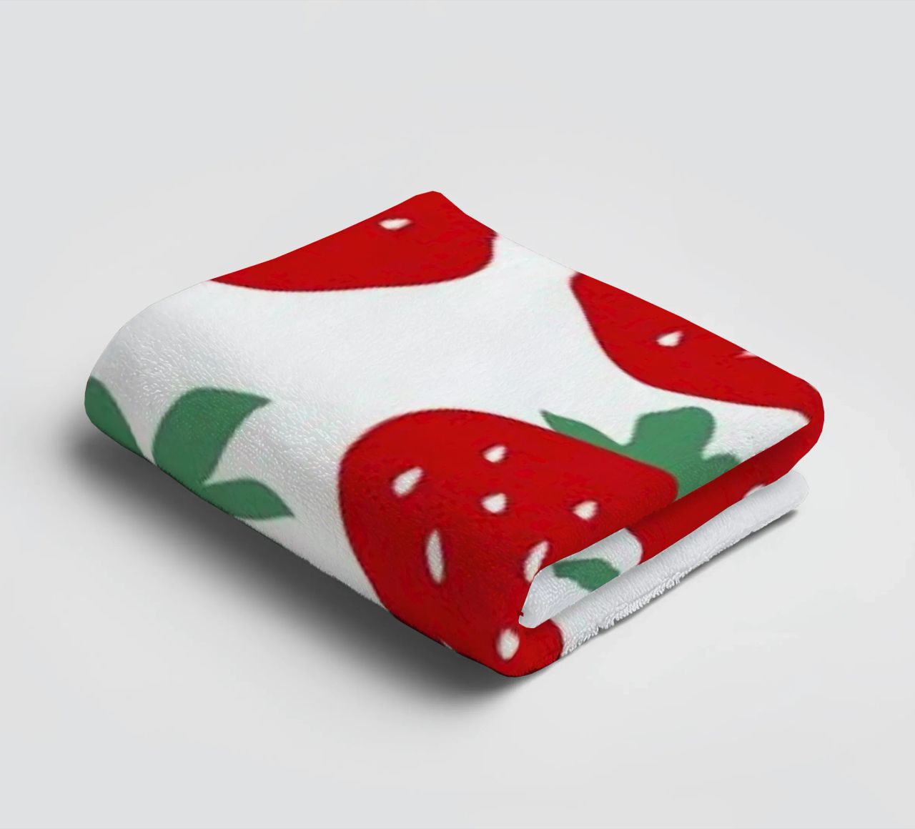 Strawberry Fields Forever towel by A Nordic Girl